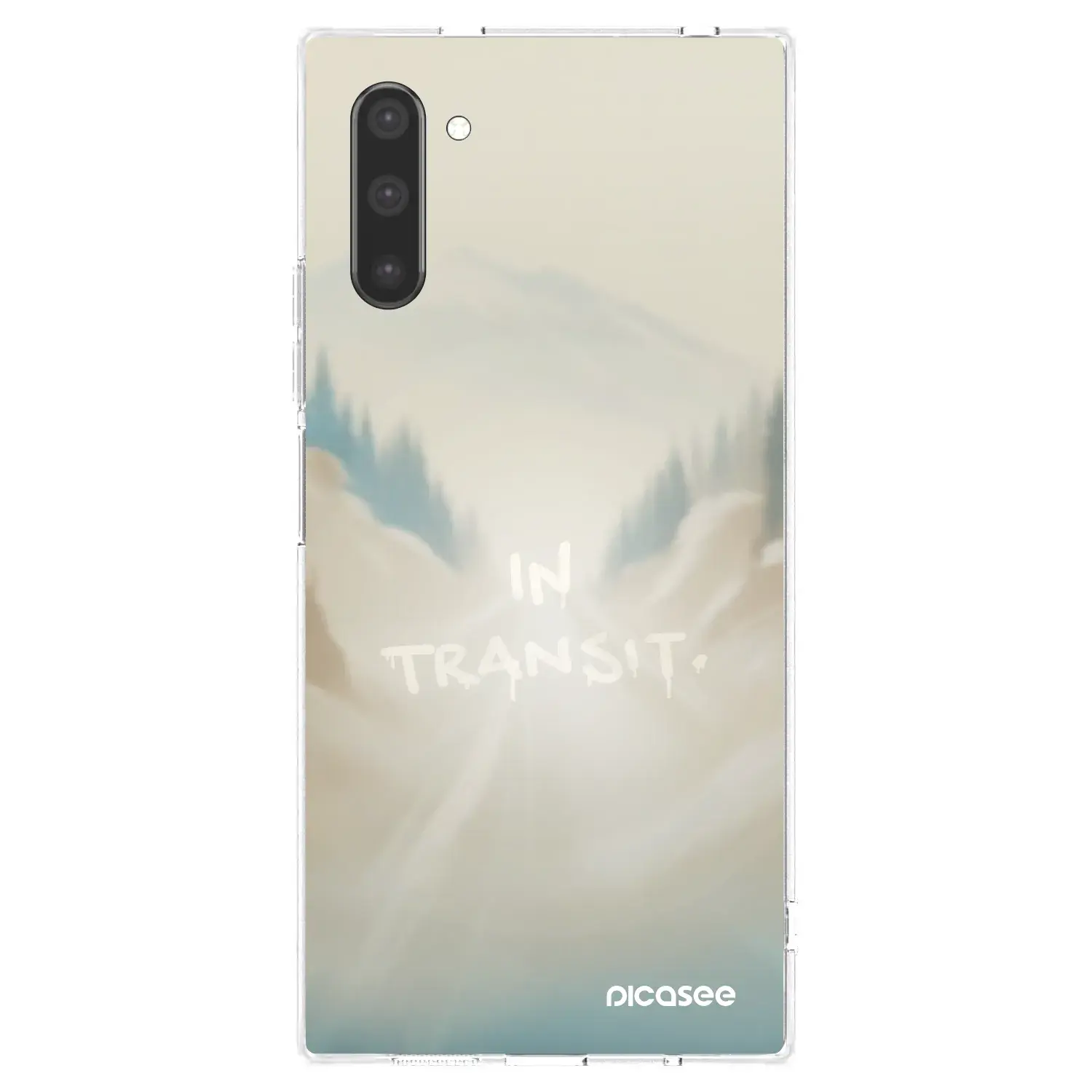 Silikonový průhledný obal pro Samsung Galaxy Note 10 N970F - IN TRANSIT