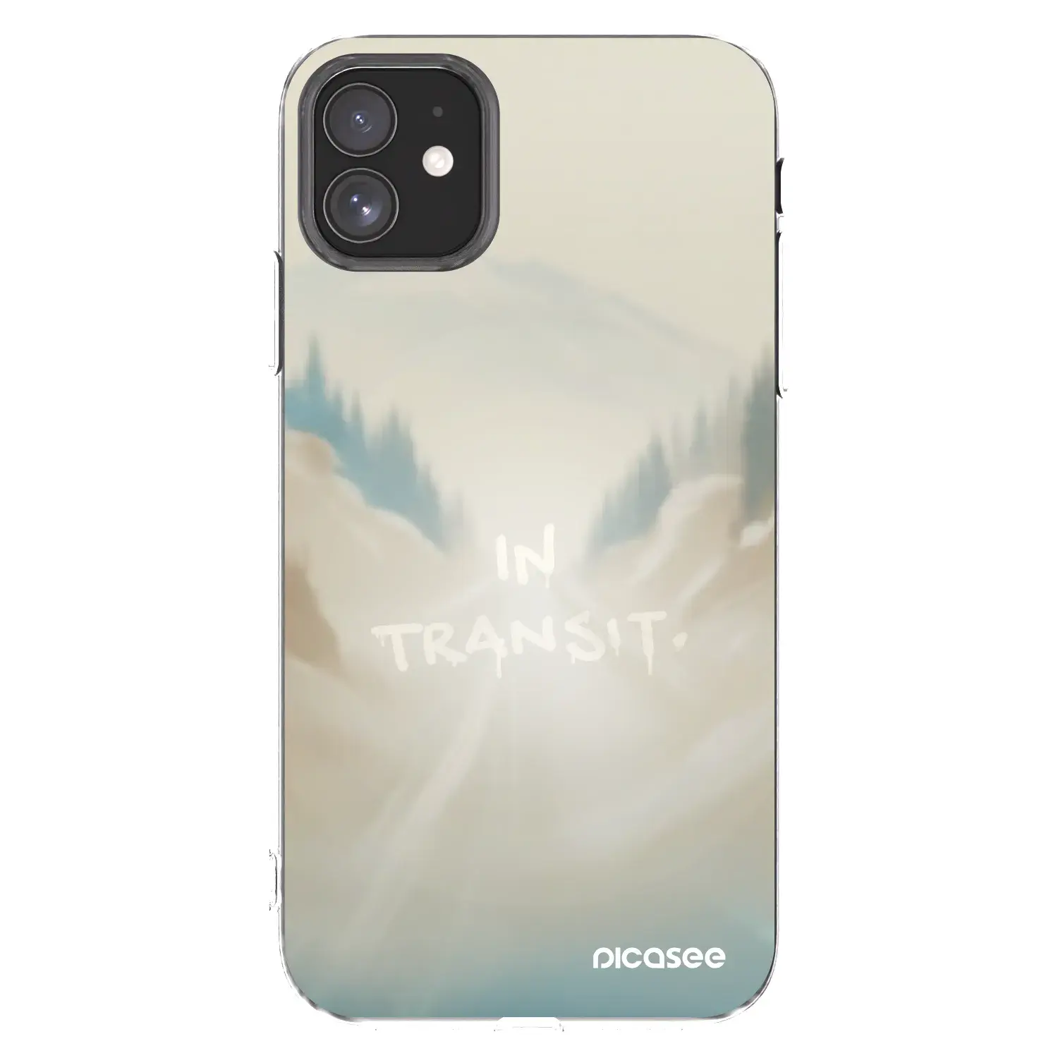 Silikonový průhledný obal pro Apple iPhone 11 - IN TRANSIT