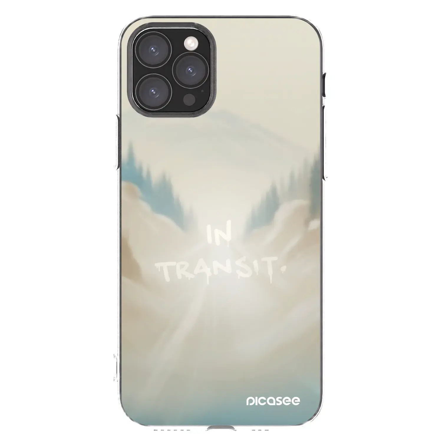 Silikonový průhledný obal pro Apple iPhone 11 Pro - IN TRANSIT