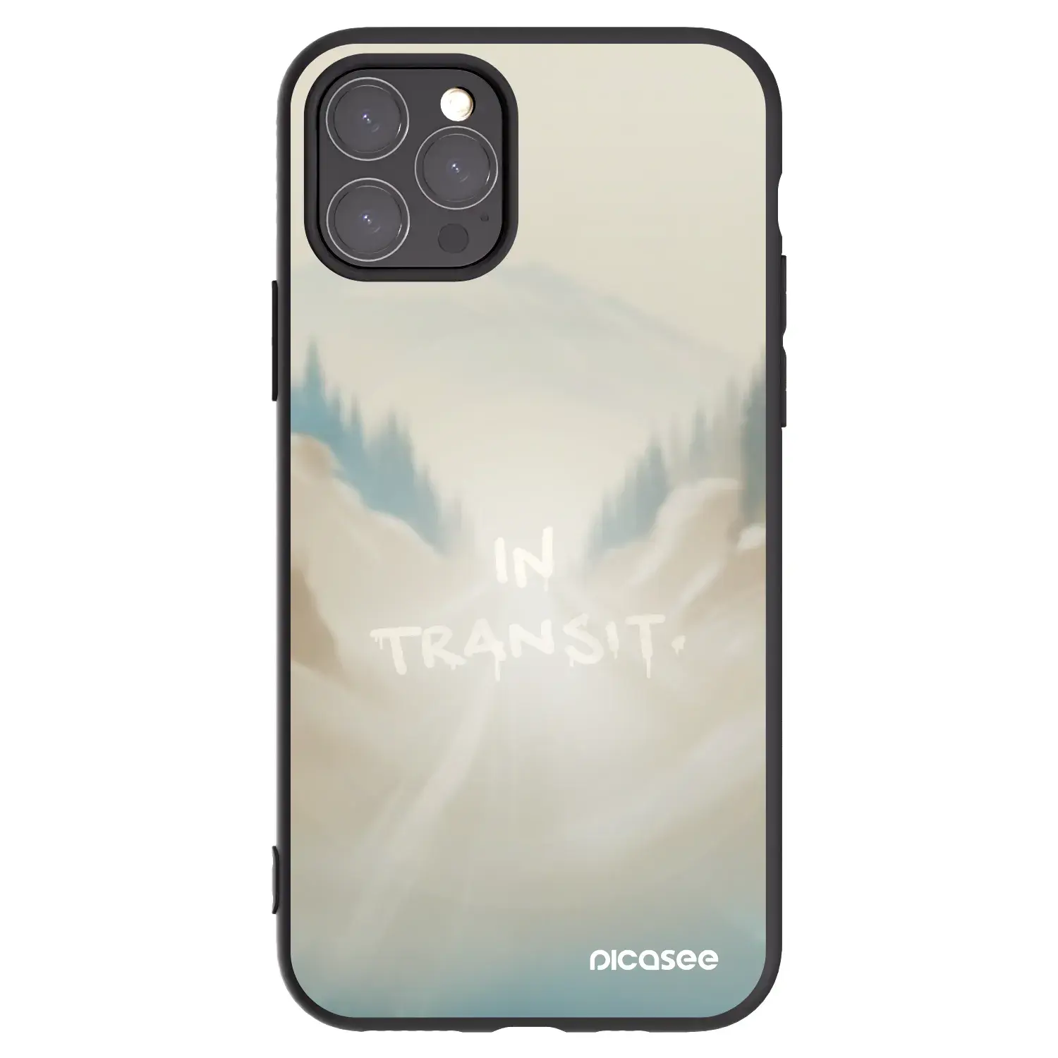 Silikonový černý obal pro Apple iPhone 11 Pro - IN TRANSIT