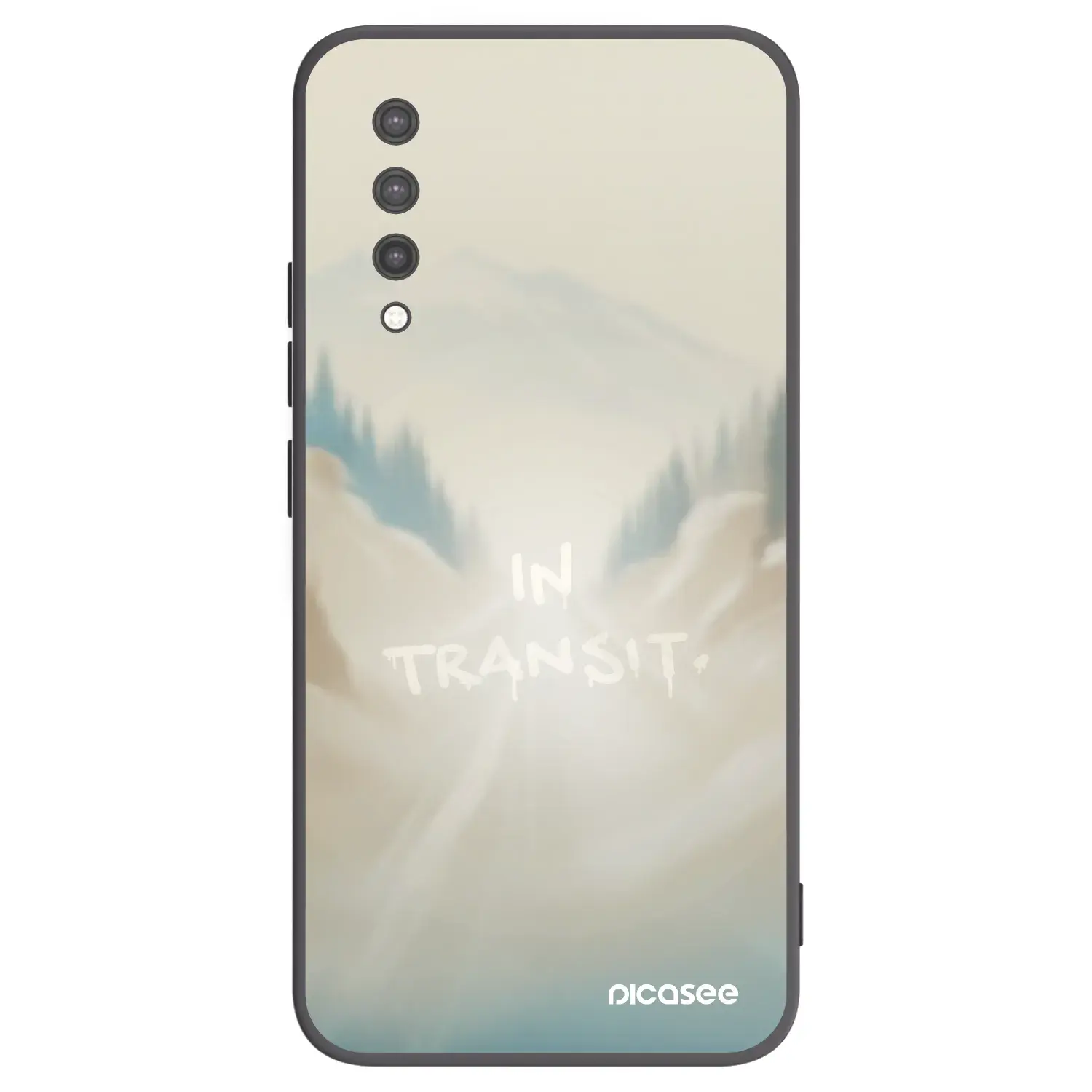 Silikonový černý obal pro Xiaomi Mi 9 Lite - IN TRANSIT
