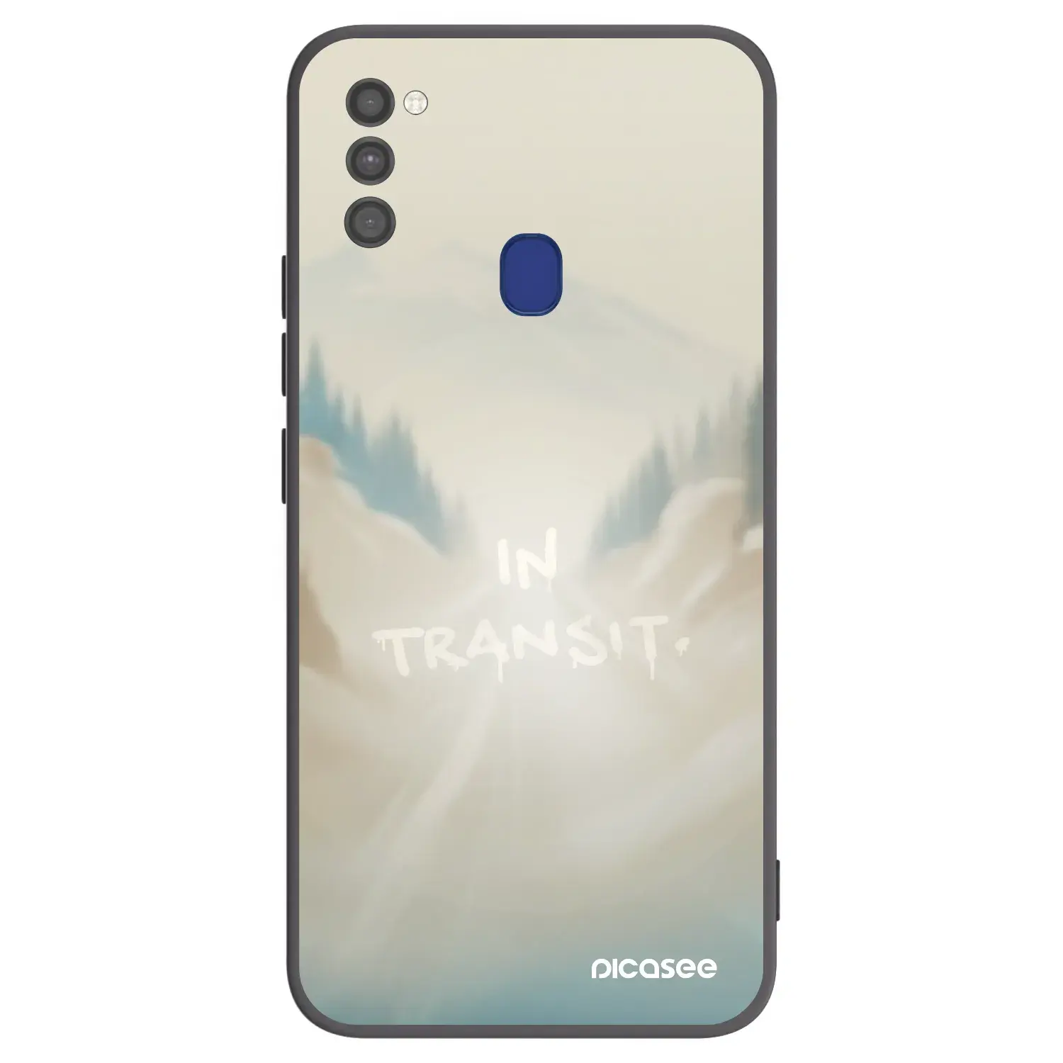 Silikonový černý obal pro Samsung Galaxy M21 M215F - IN TRANSIT