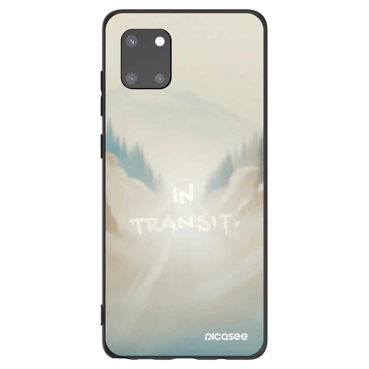 Silikonový černý obal pro Samsung Galaxy Note 10 Lite N770F - IN TRANSIT