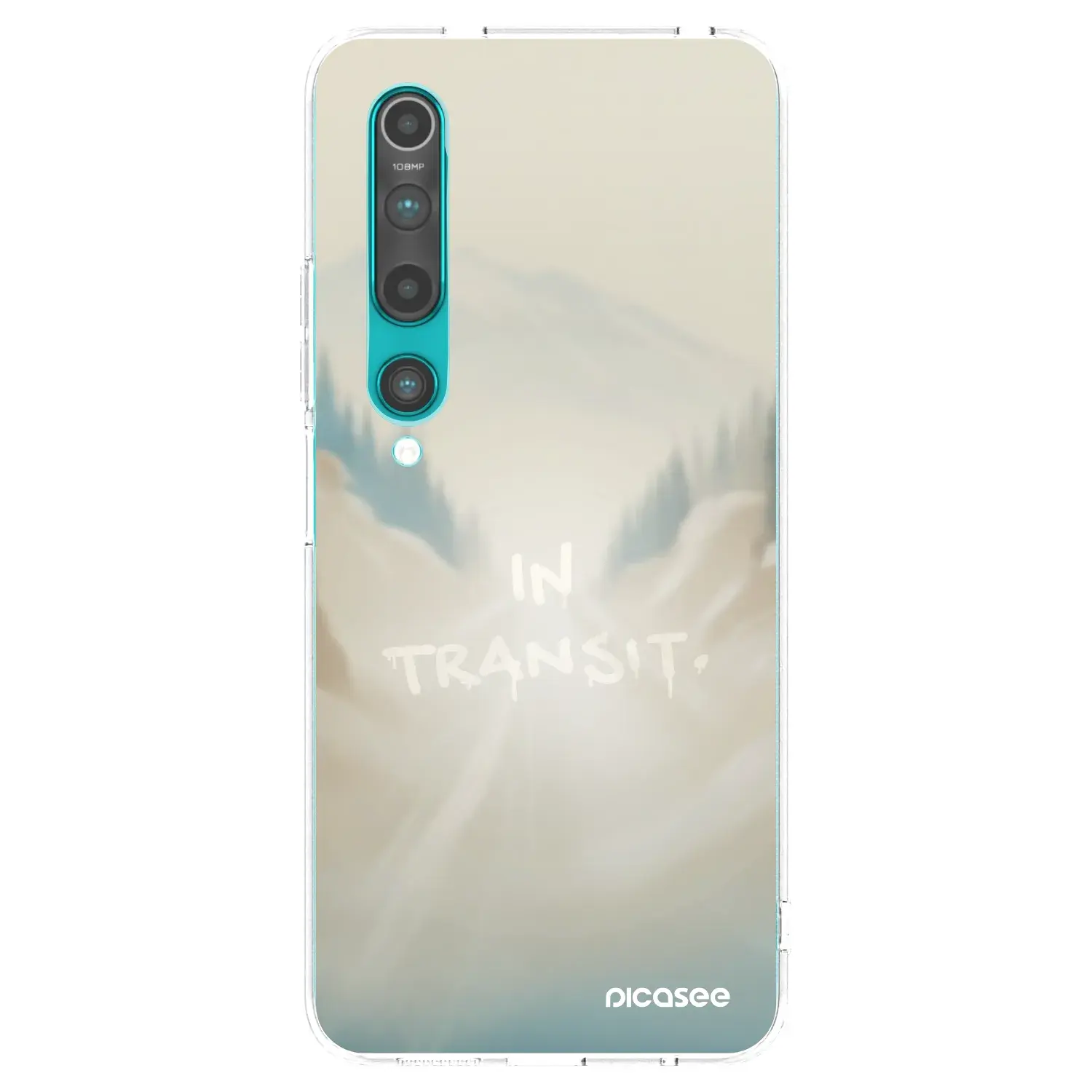 Silikonový průhledný obal pro Xiaomi Mi 10 - IN TRANSIT
