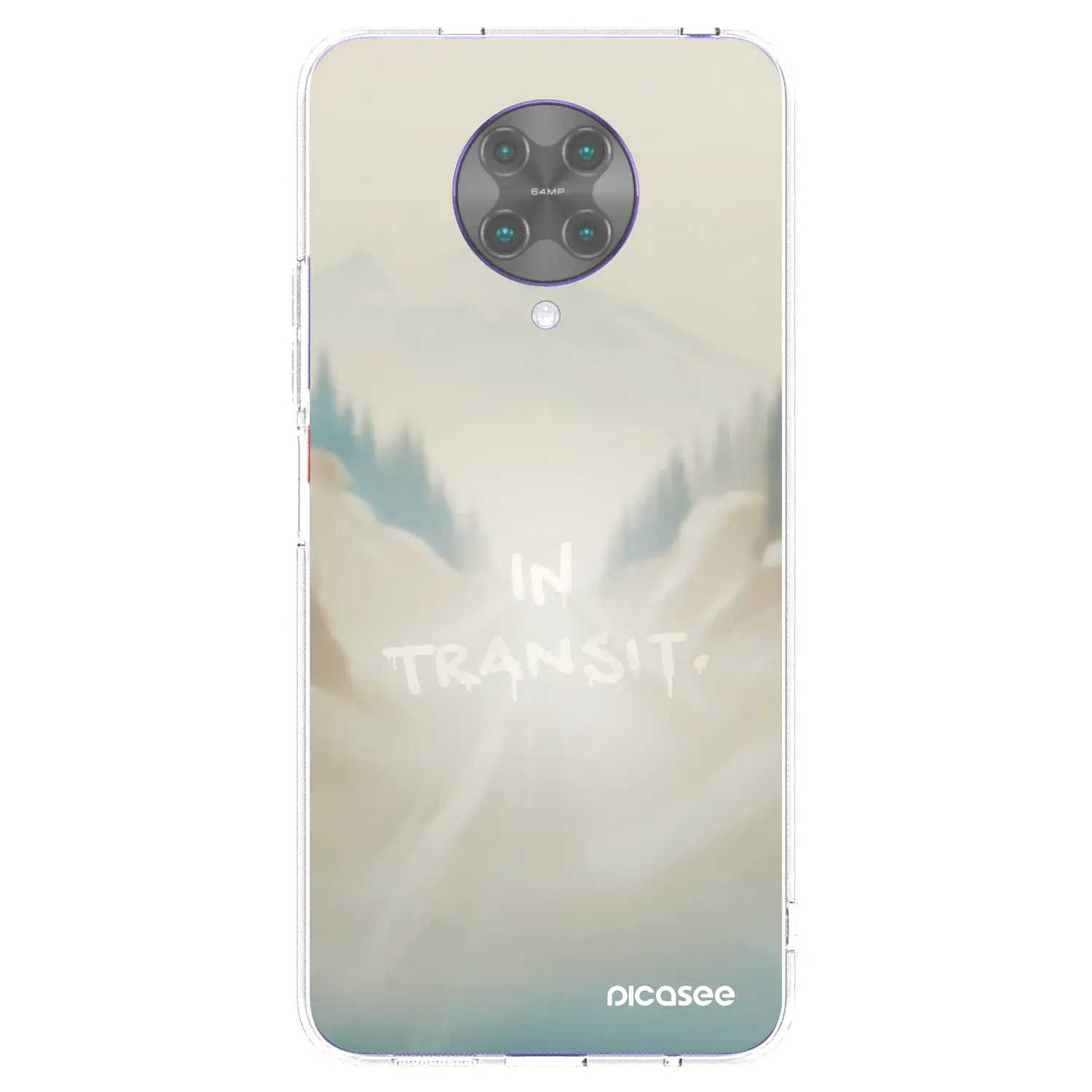 Silikonový průhledný obal pro Xiaomi Poco F2 Pro - IN TRANSIT