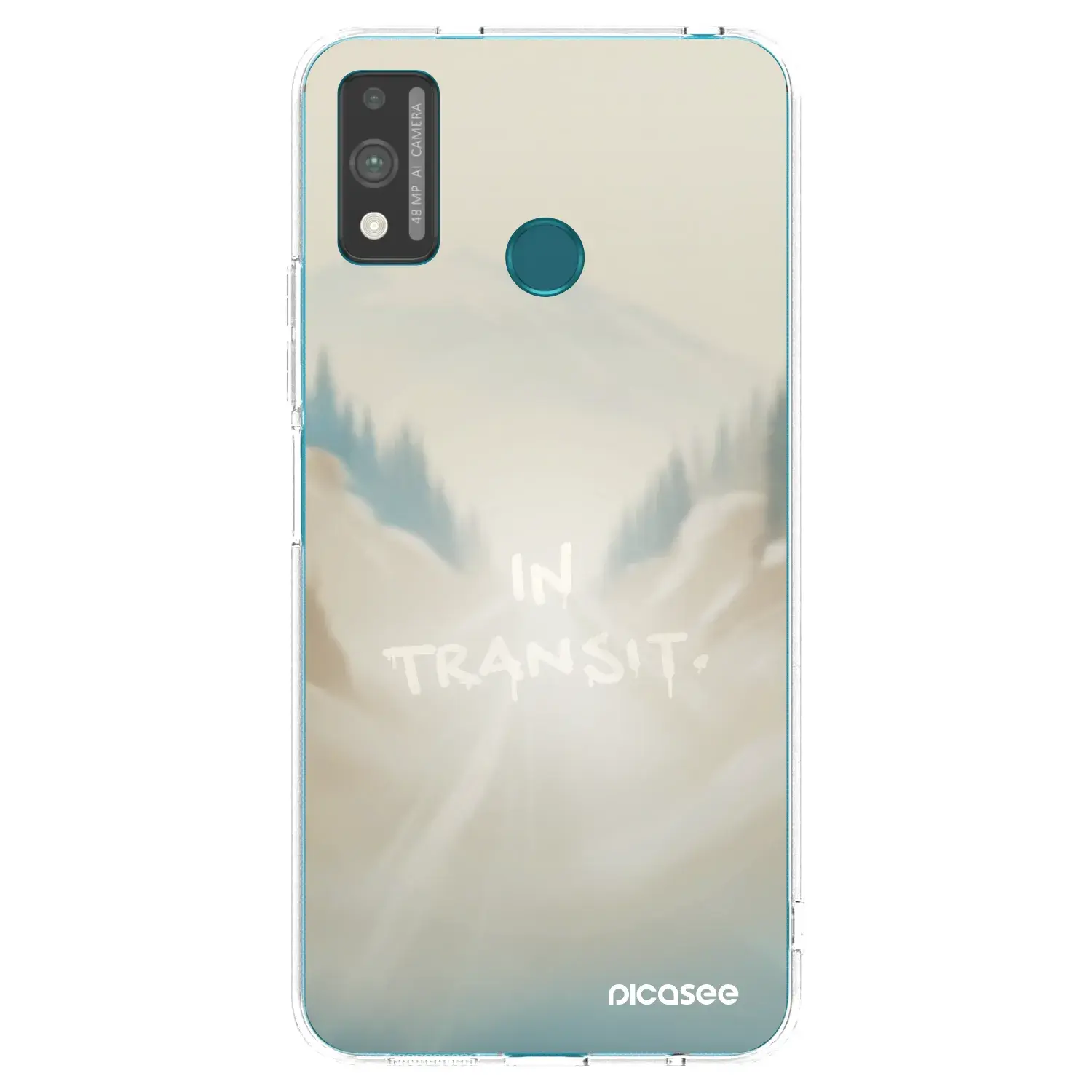 Silikonový průhledný obal pro Honor 9X Lite - IN TRANSIT