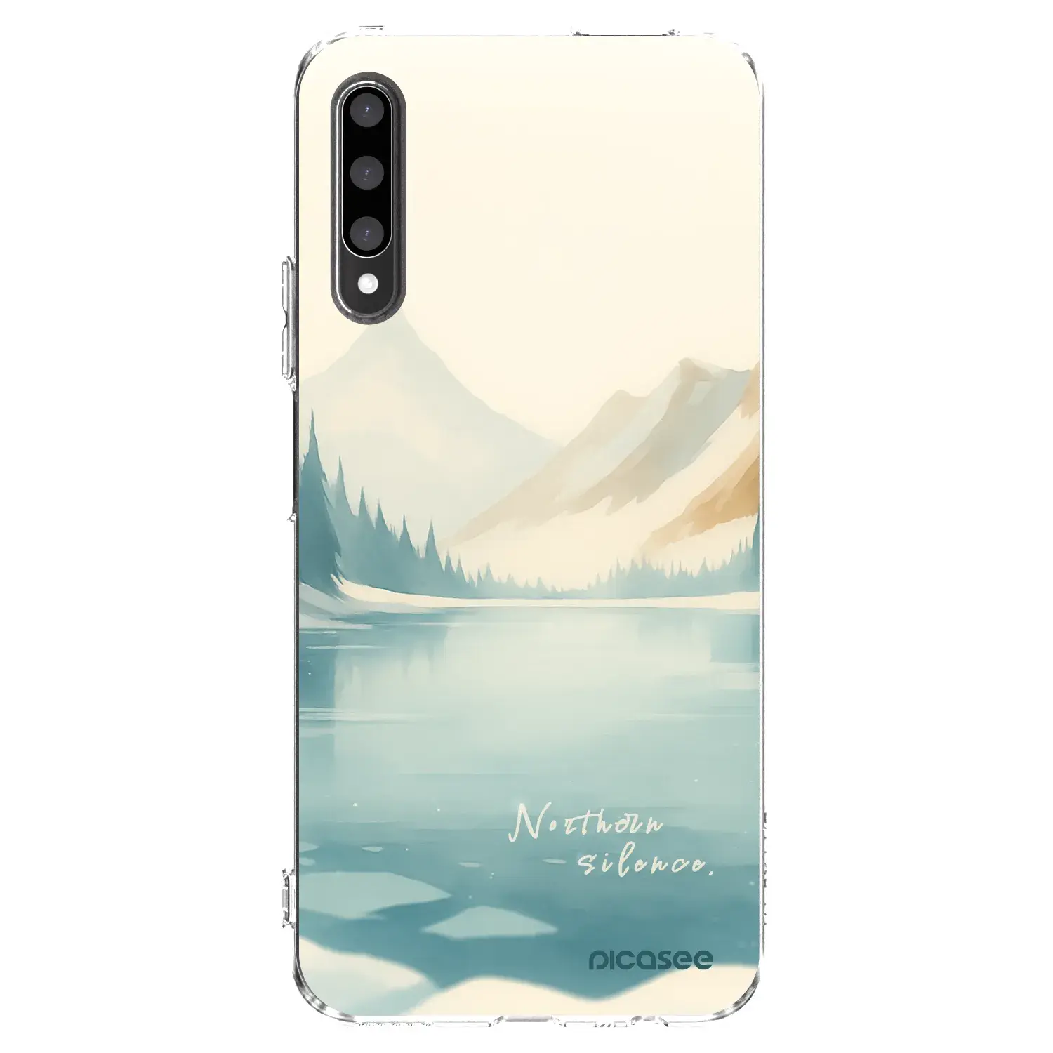 Silikonový průhledný obal pro Honor 9X Pro - NOTHERN SILENCE