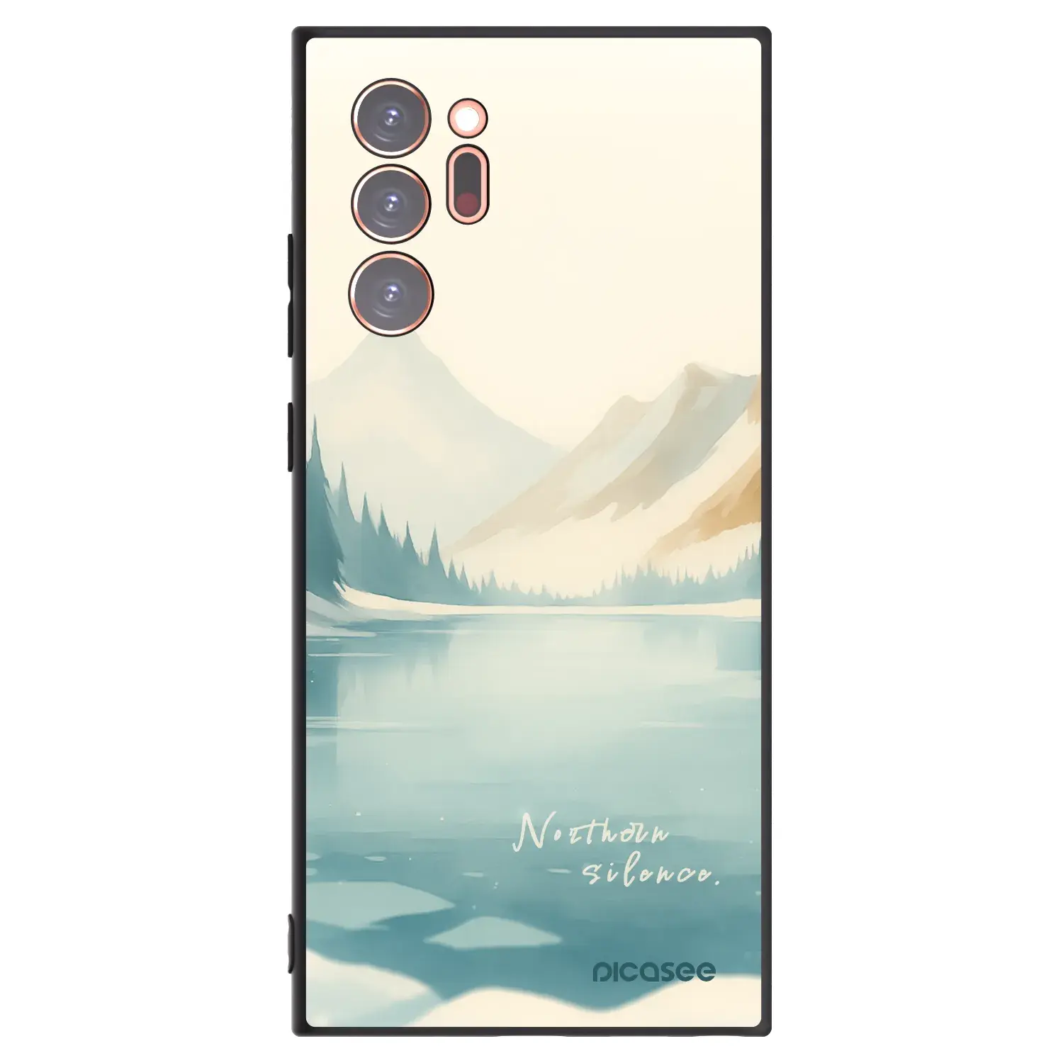 Silikonový černý obal pro Samsung Galaxy Note 20 Ultra - NOTHERN SILENCE