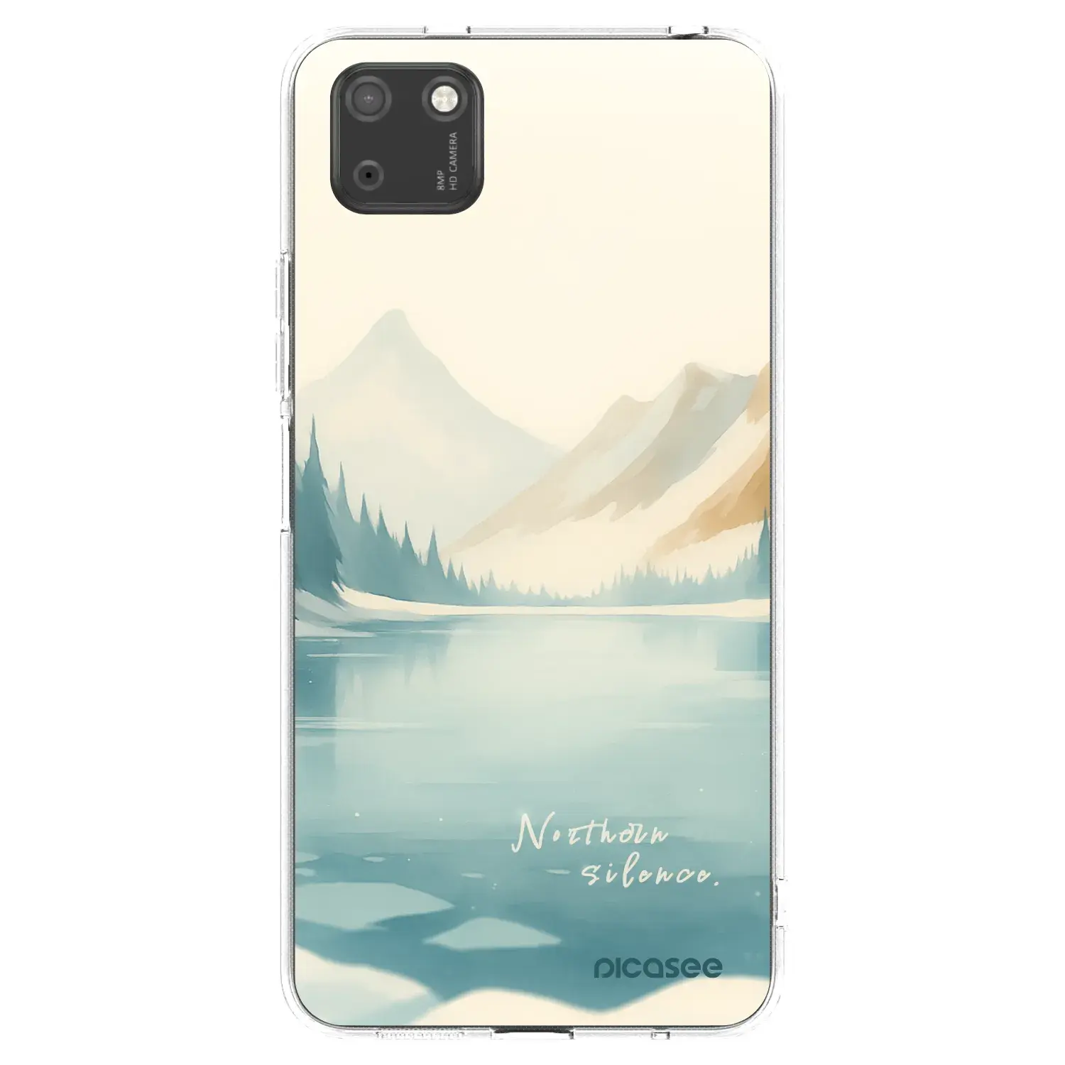 Silikonový průhledný obal pro Huawei Y5P - NOTHERN SILENCE