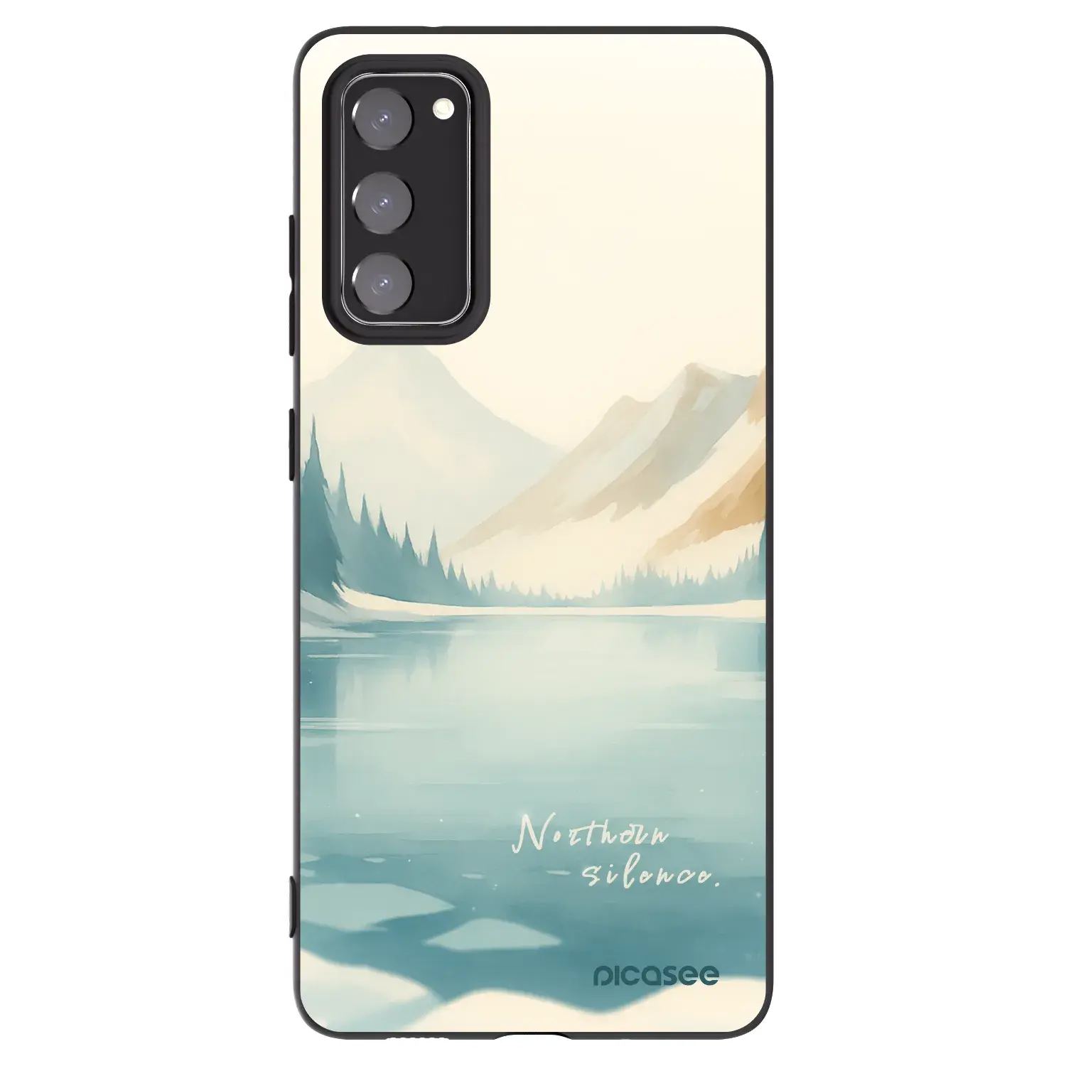 Silikonový černý obal pro Samsung Galaxy S20 FE - NOTHERN SILENCE