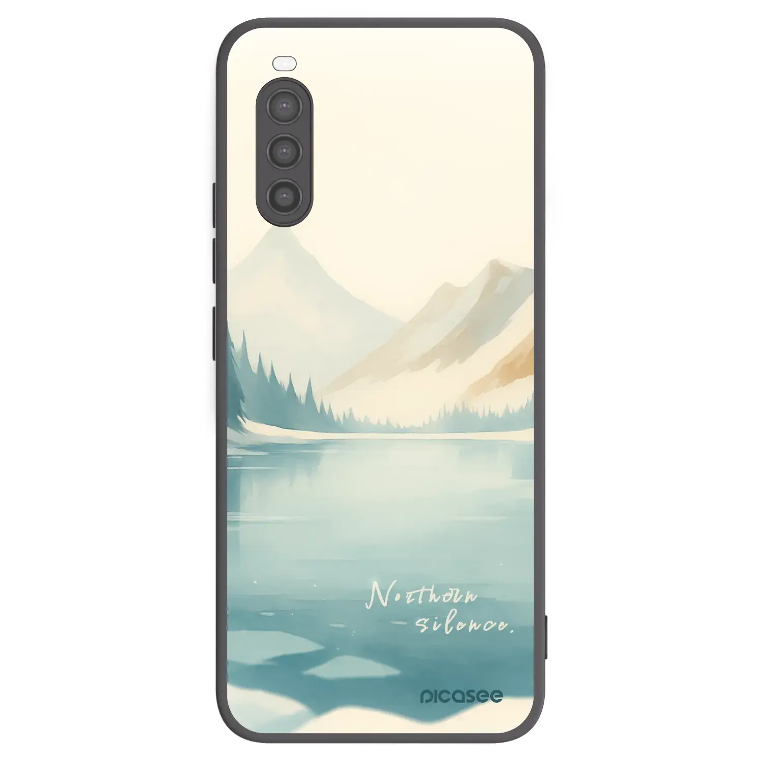 Silikonový černý obal pro Sony Xperia 10 II - NOTHERN SILENCE