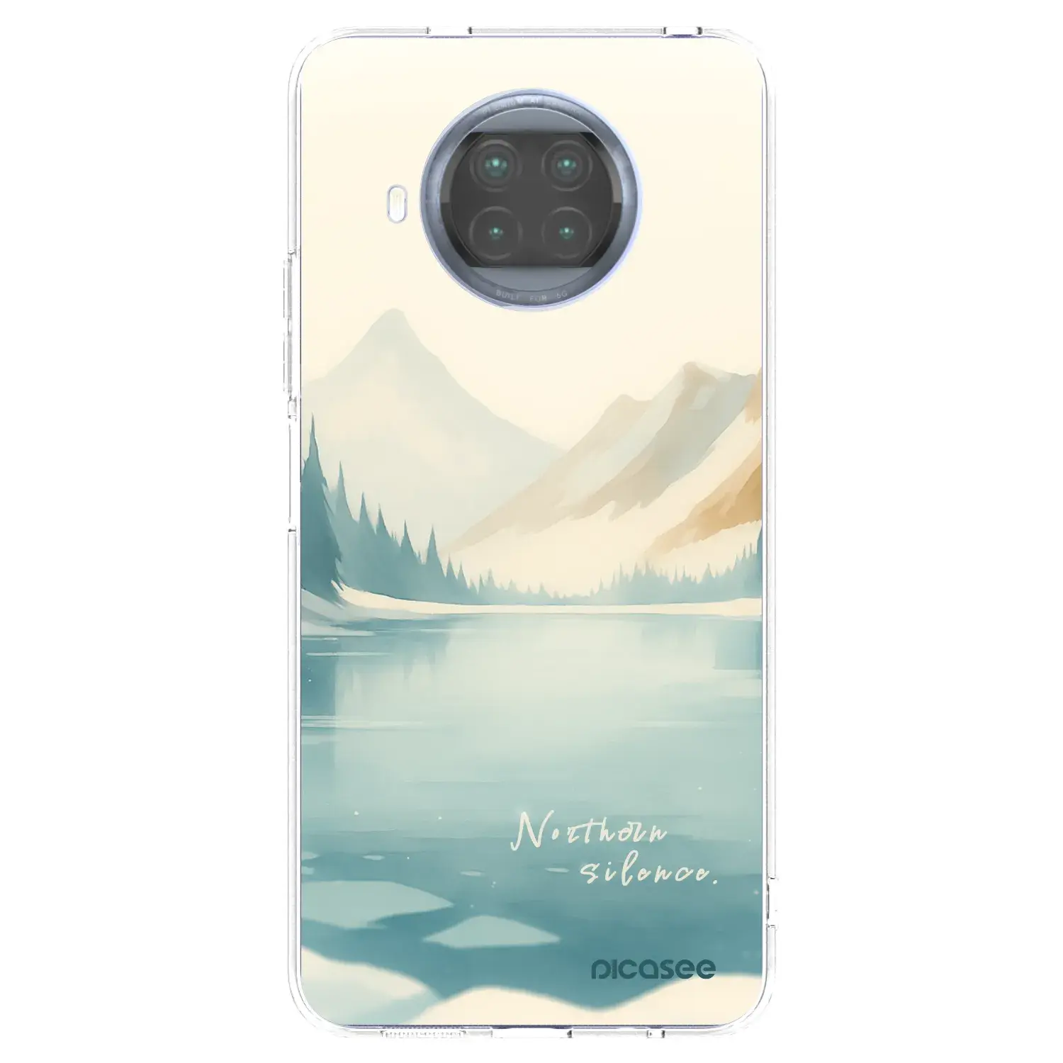 Silikonový průhledný obal pro Xiaomi Mi 10T Lite - NOTHERN SILENCE