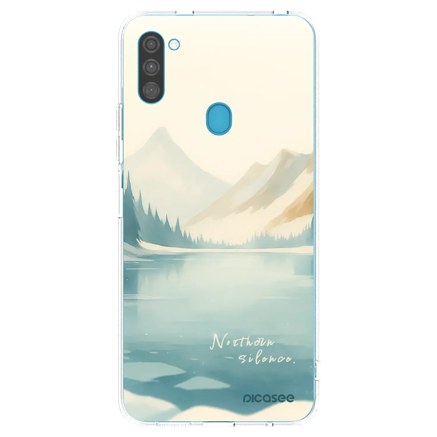 Silikonový průhledný obal pro Samsung Galaxy M11 - NOTHERN SILENCE