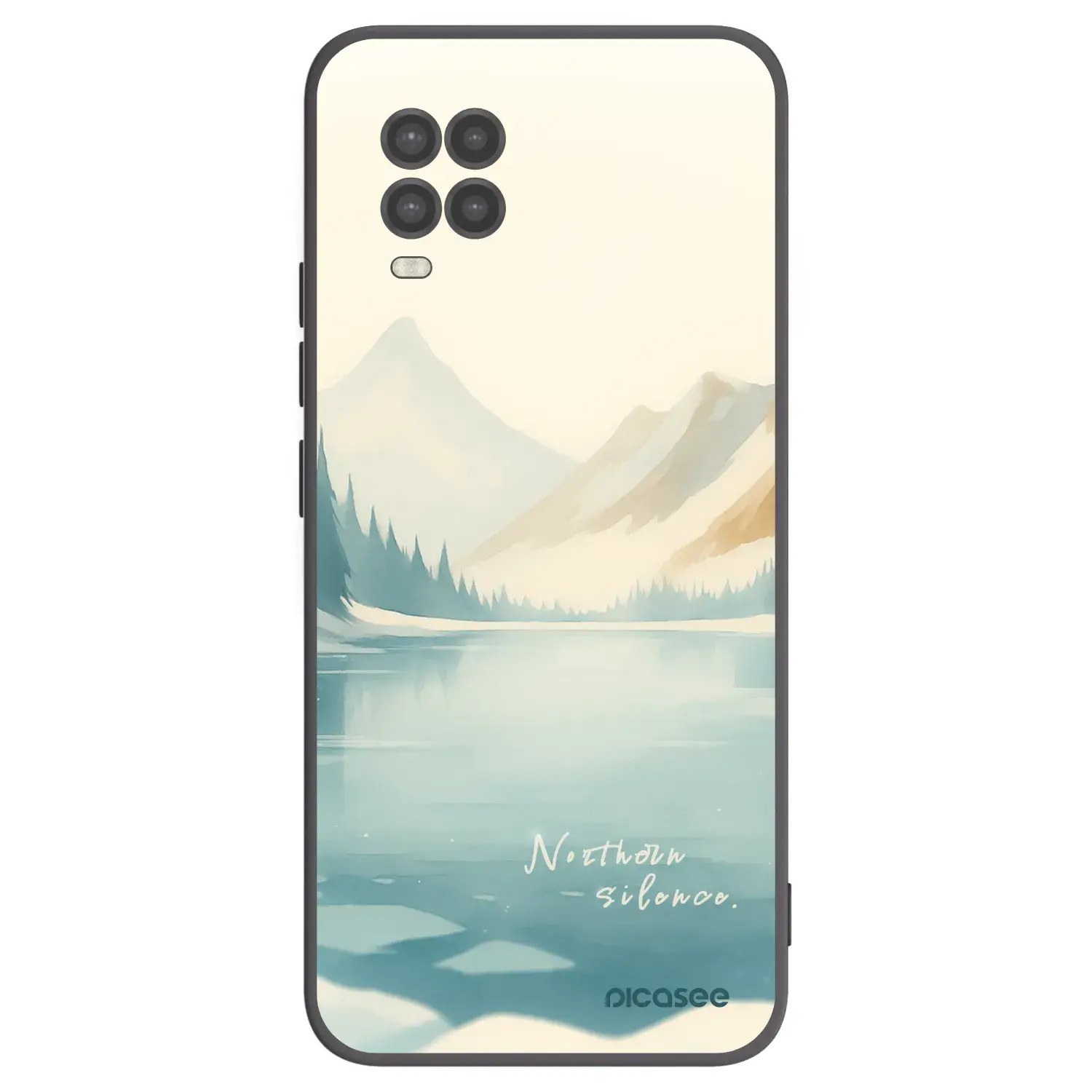 Silikonový černý obal pro Xiaomi Mi 10 Lite - NOTHERN SILENCE