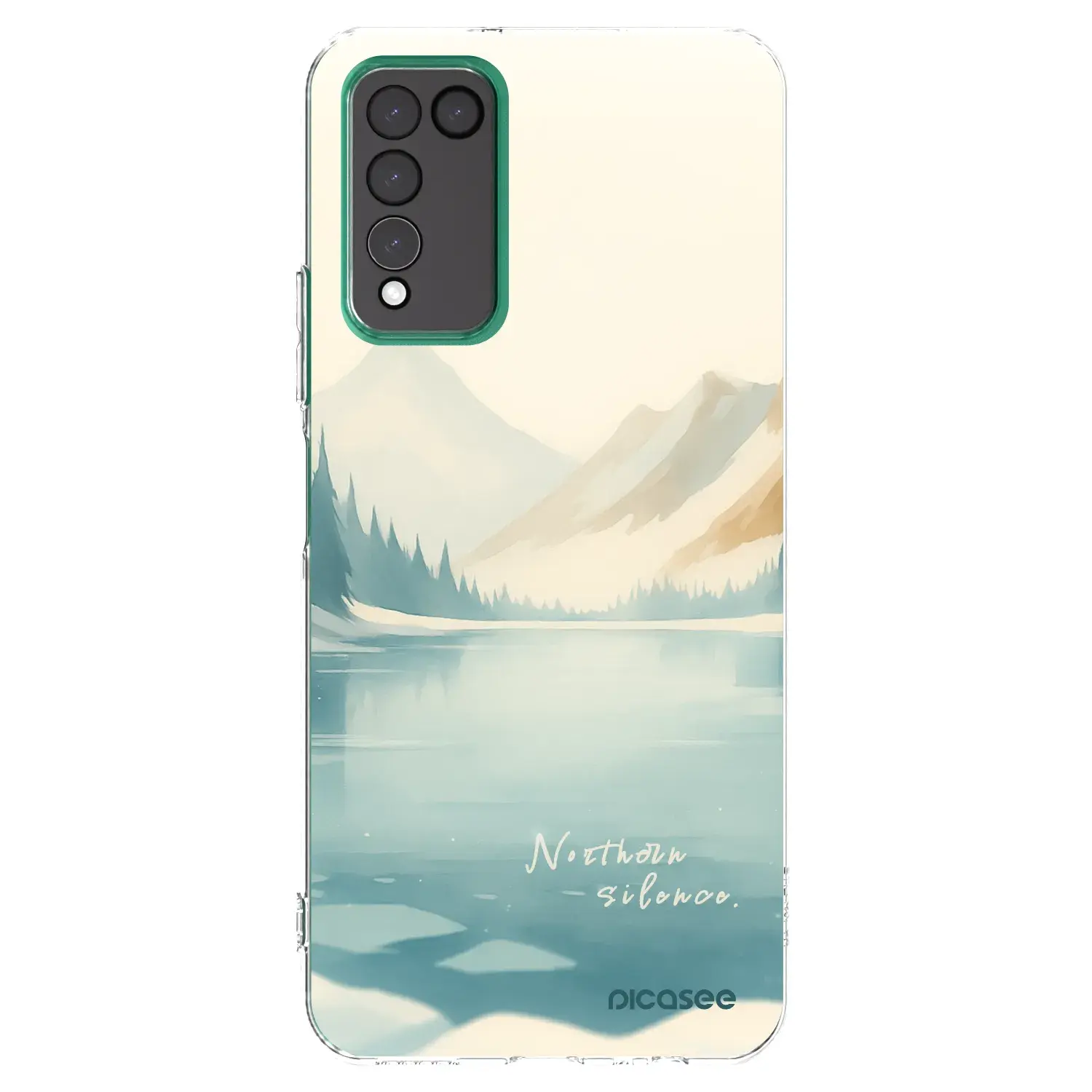 Silikonový průhledný obal pro Honor 10X Lite - NOTHERN SILENCE