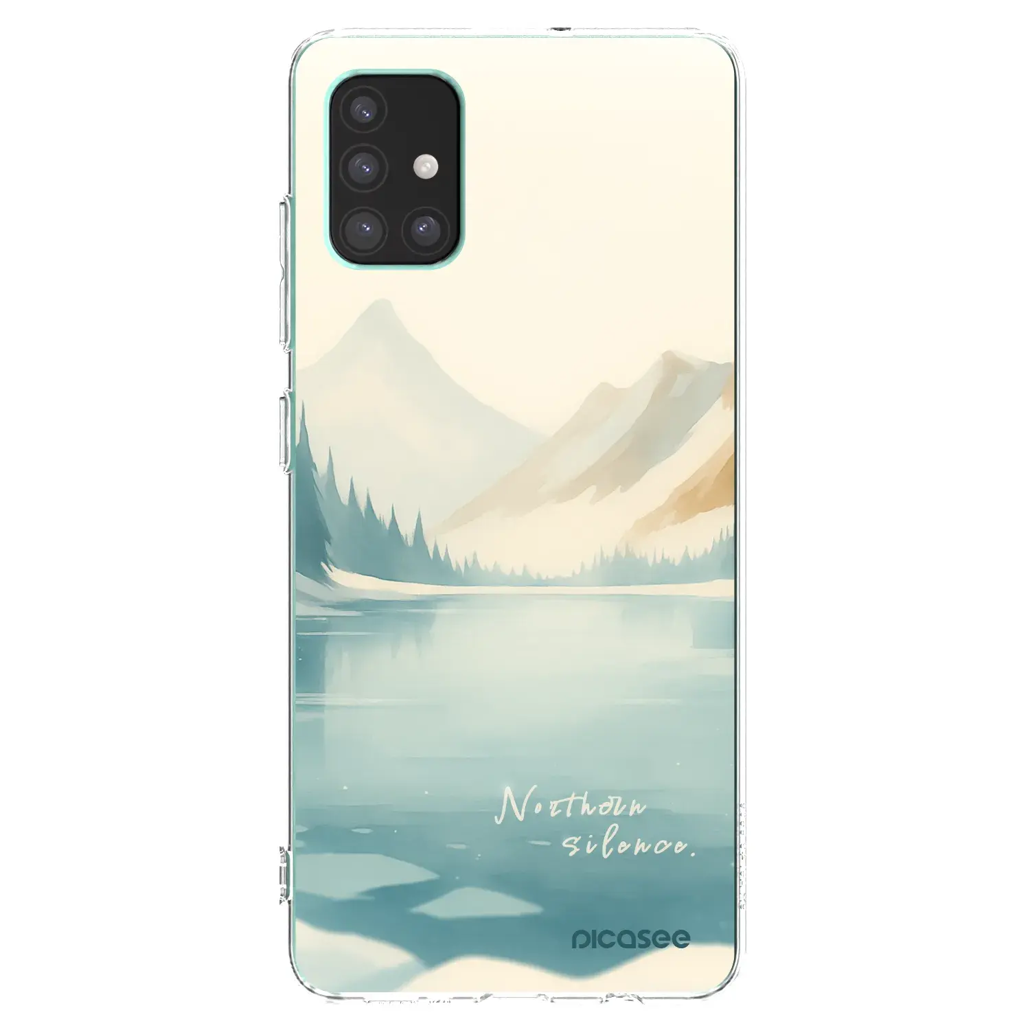 Silikonový průhledný obal pro Samsung Galaxy M51 M515F - NOTHERN SILENCE