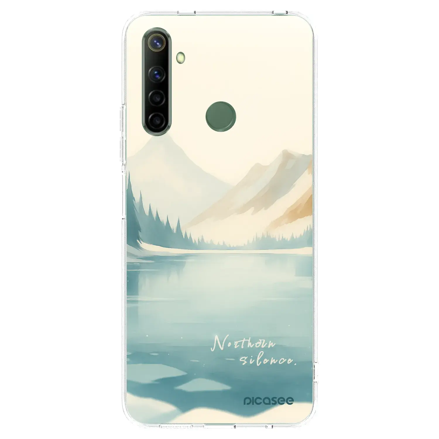 Silikonový průhledný obal pro Realme 6i - NOTHERN SILENCE