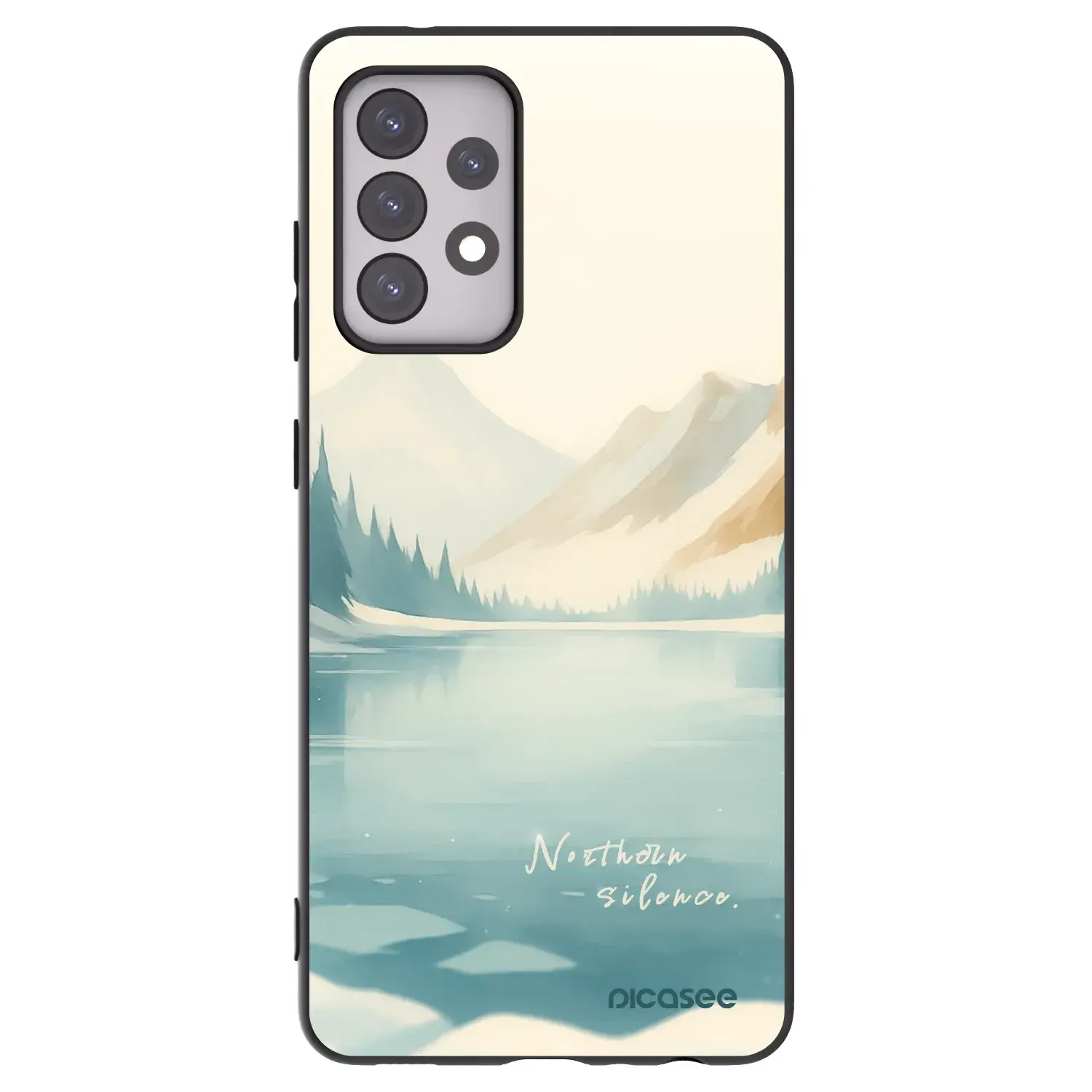 Silikonový černý obal pro Samsung Galaxy A52 5G A525F - NOTHERN SILENCE