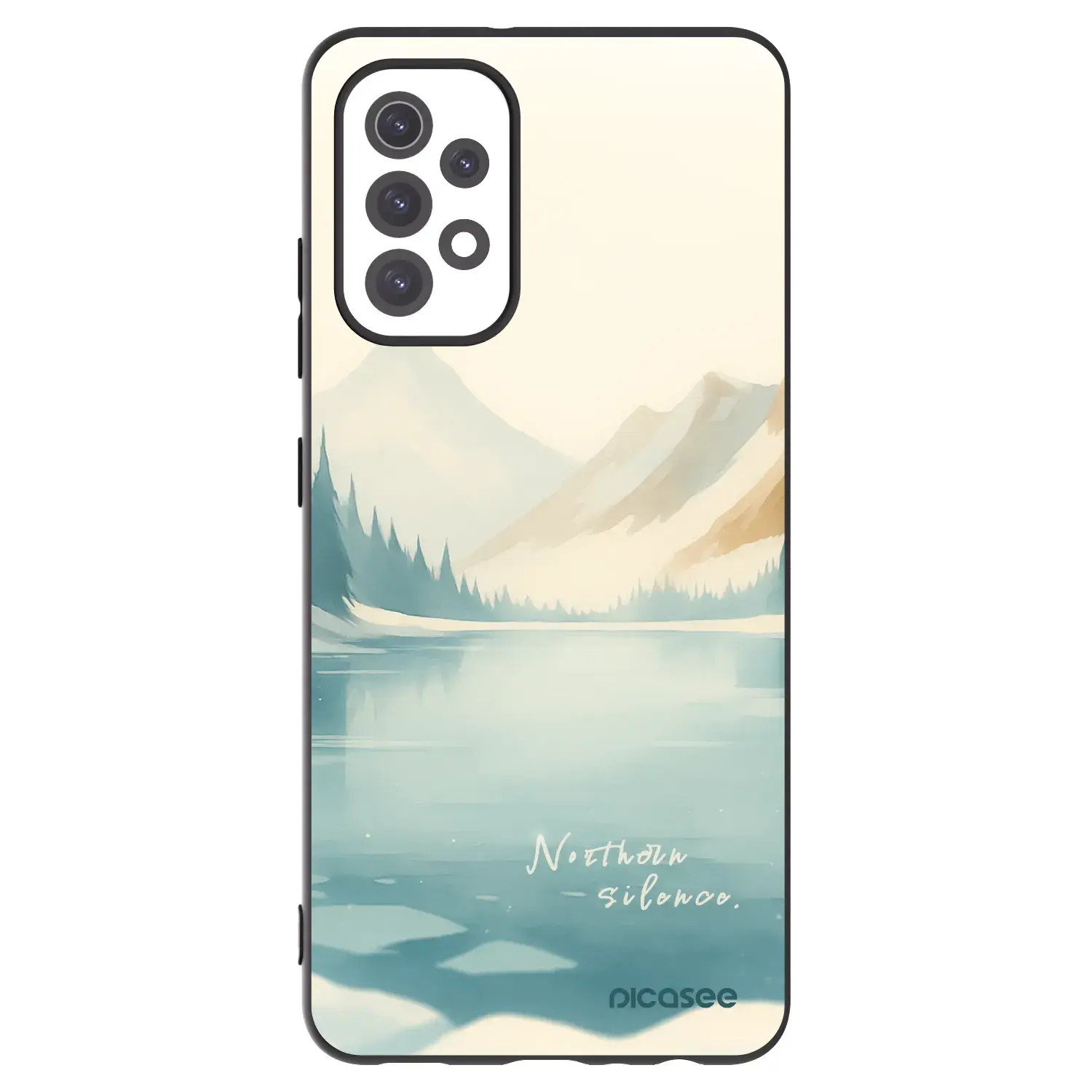 Silikonový černý obal pro Samsung Galaxy A32 5G A326B - NOTHERN SILENCE