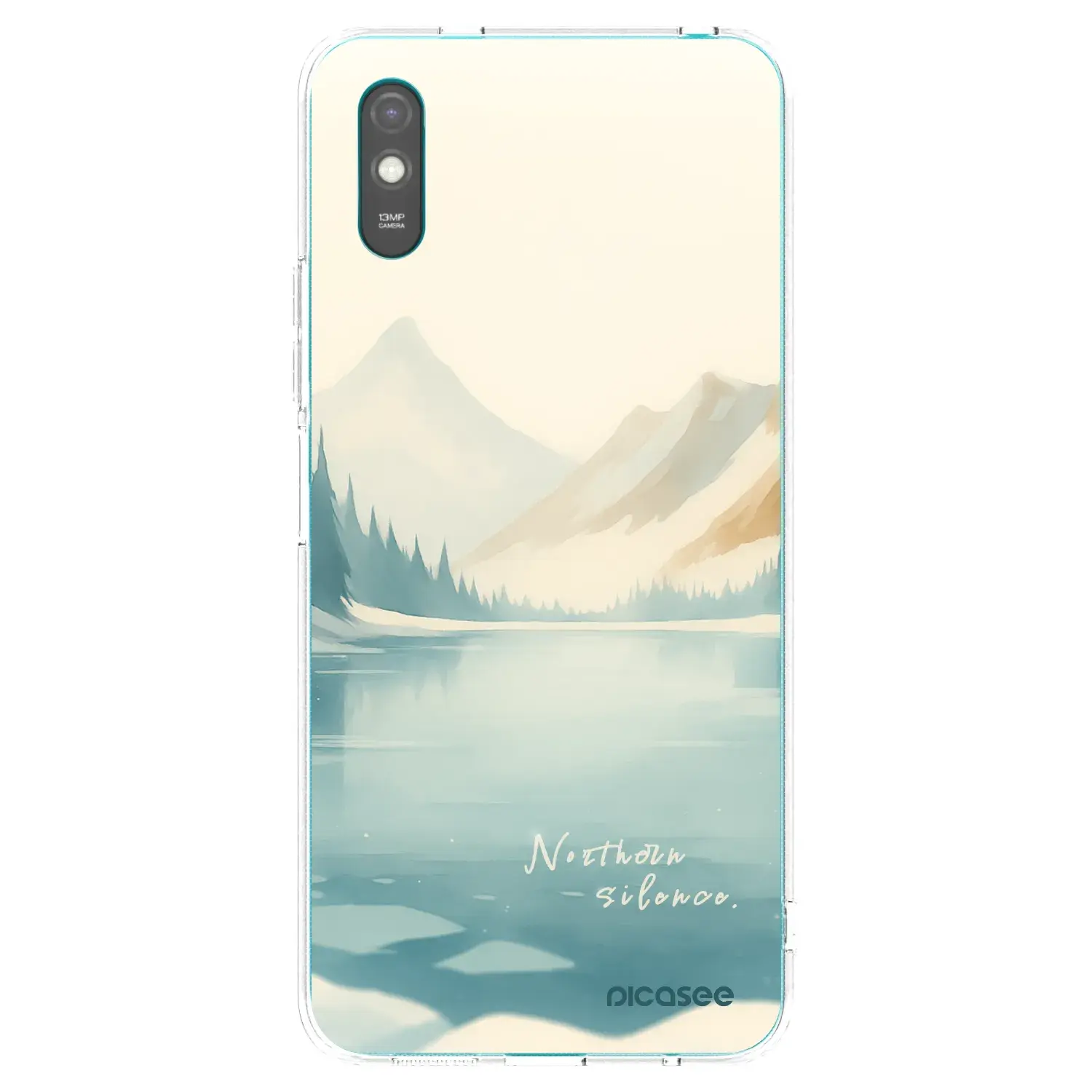 Silikonový průhledný obal pro Xiaomi Redmi 9AT - NOTHERN SILENCE