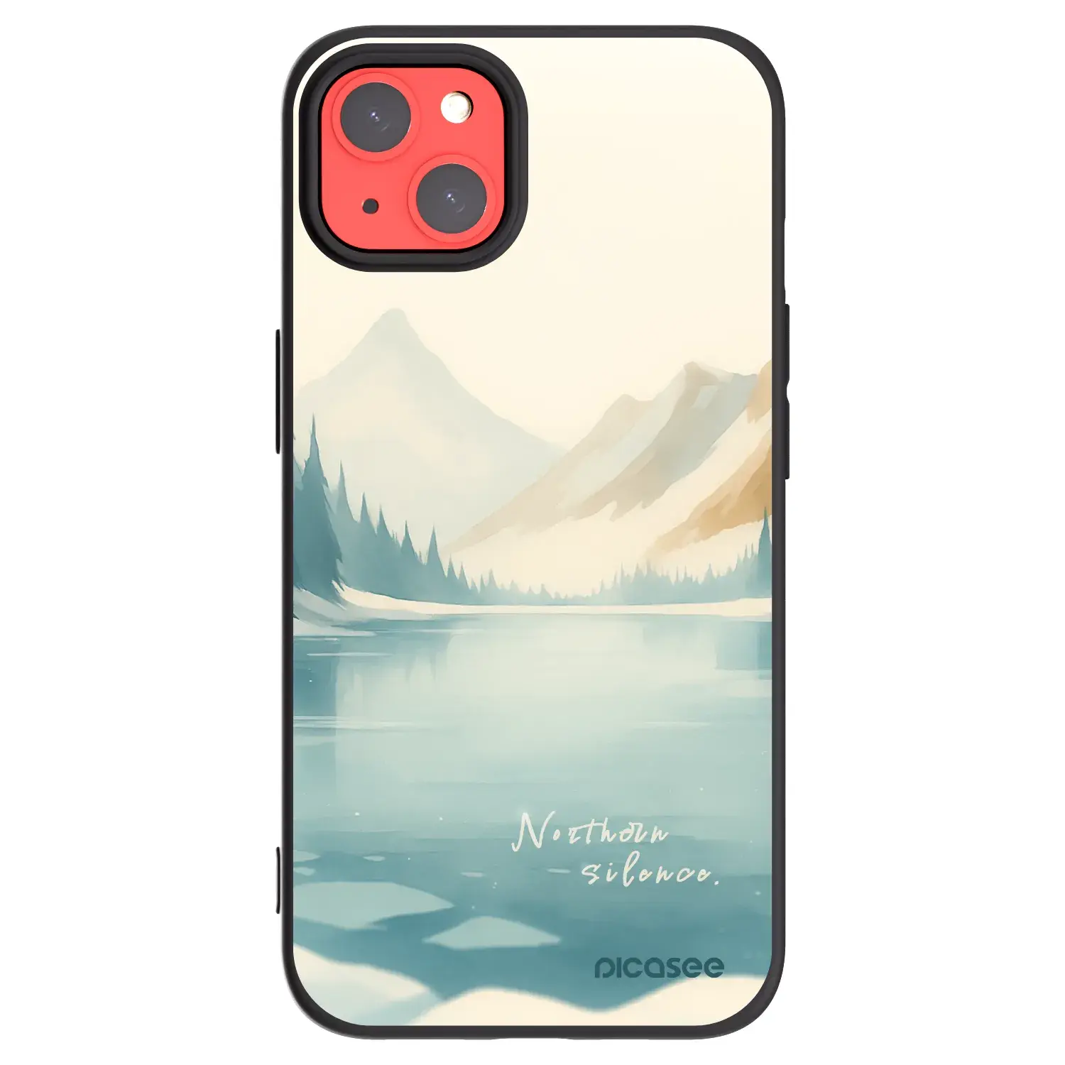 Silikonový černý obal pro Apple iPhone 13 - NOTHERN SILENCE