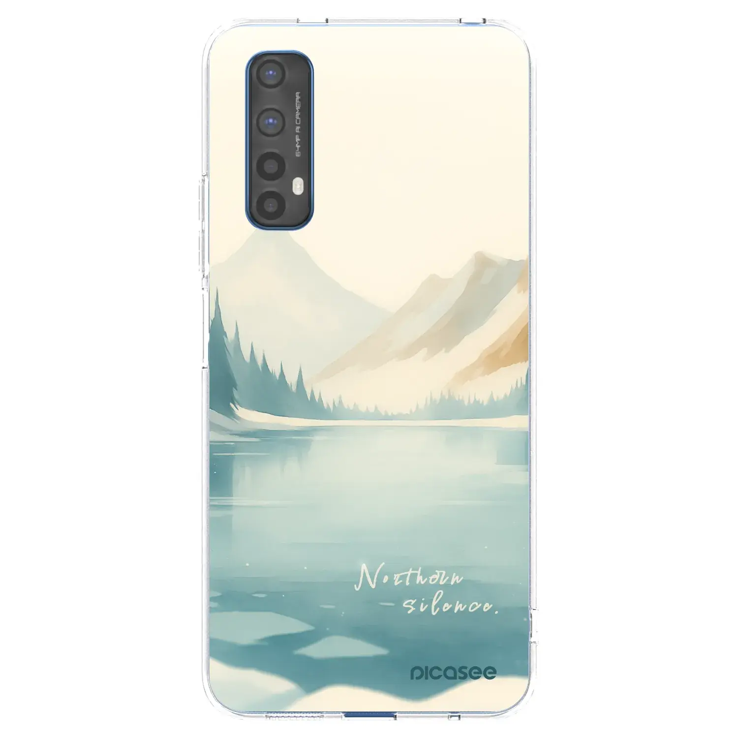 Silikonový průhledný obal pro Realme 7 - NOTHERN SILENCE