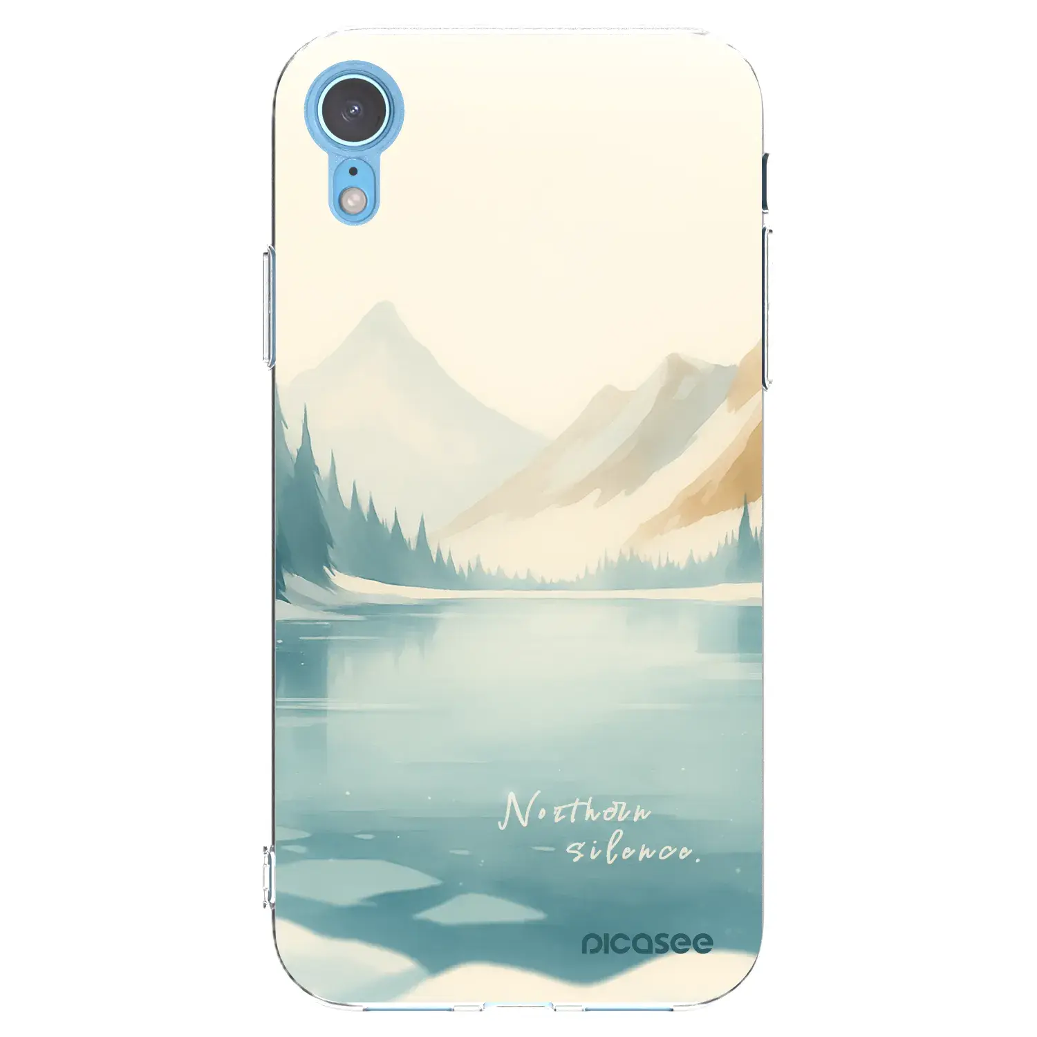 Silikonový průhledný obal pro Apple iPhone XR - NOTHERN SILENCE