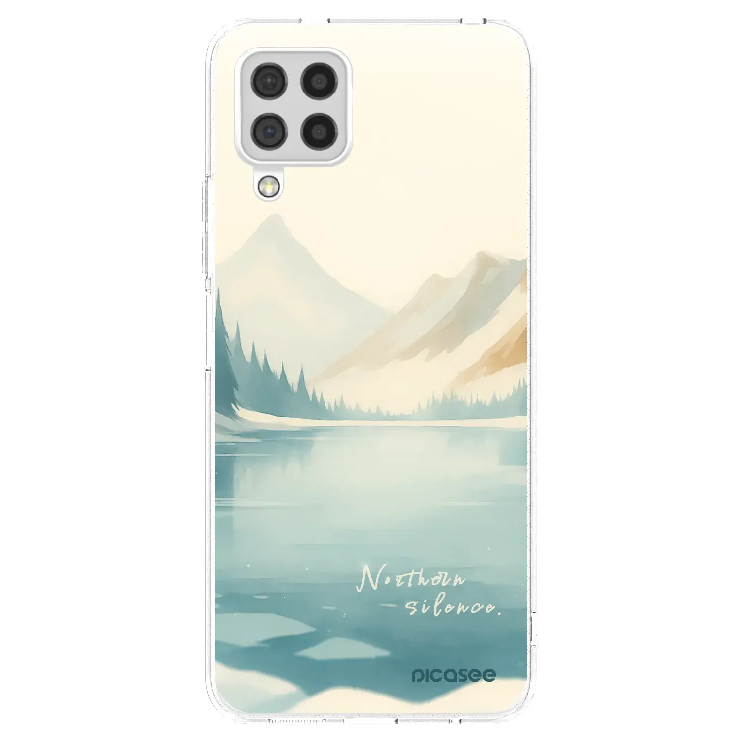 Silikonový průhledný obal pro Samsung Galaxy A22 A225F 4G - NOTHERN SILENCE