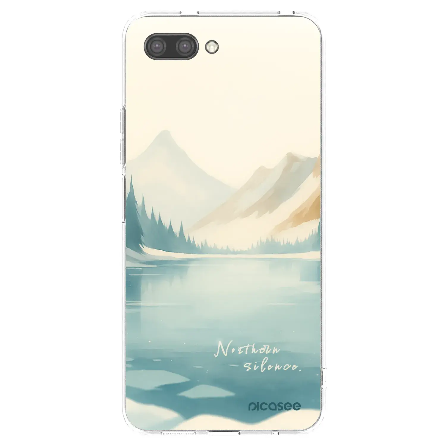 Silikonový průhledný obal pro Honor 10 - NOTHERN SILENCE