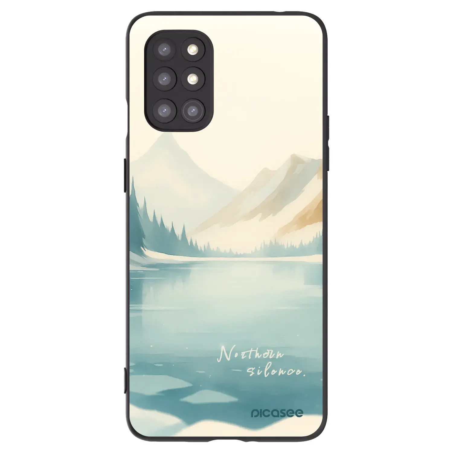 Silikonový černý obal pro OnePlus 8T - NOTHERN SILENCE