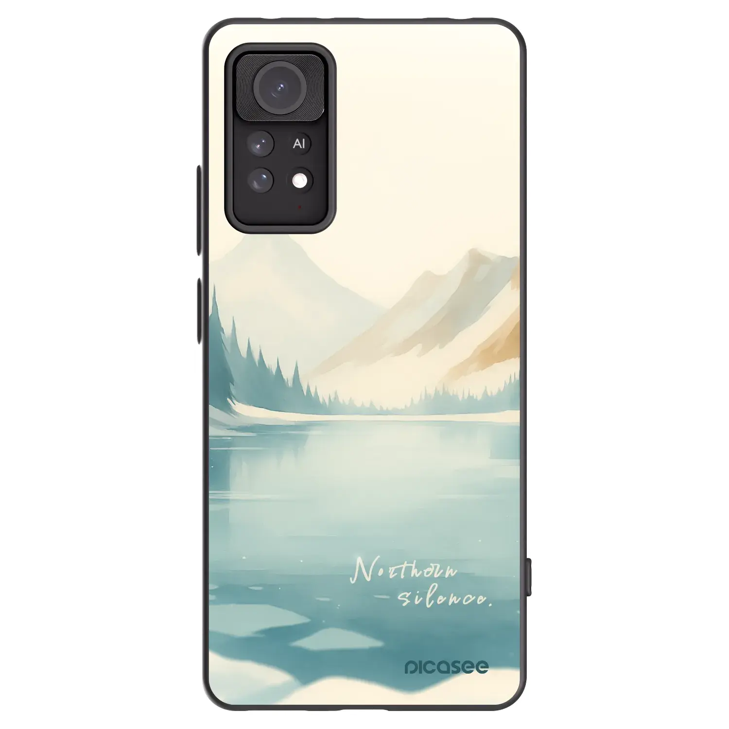 Silikonový černý obal pro Xiaomi Redmi Note 11 Pro - NOTHERN SILENCE