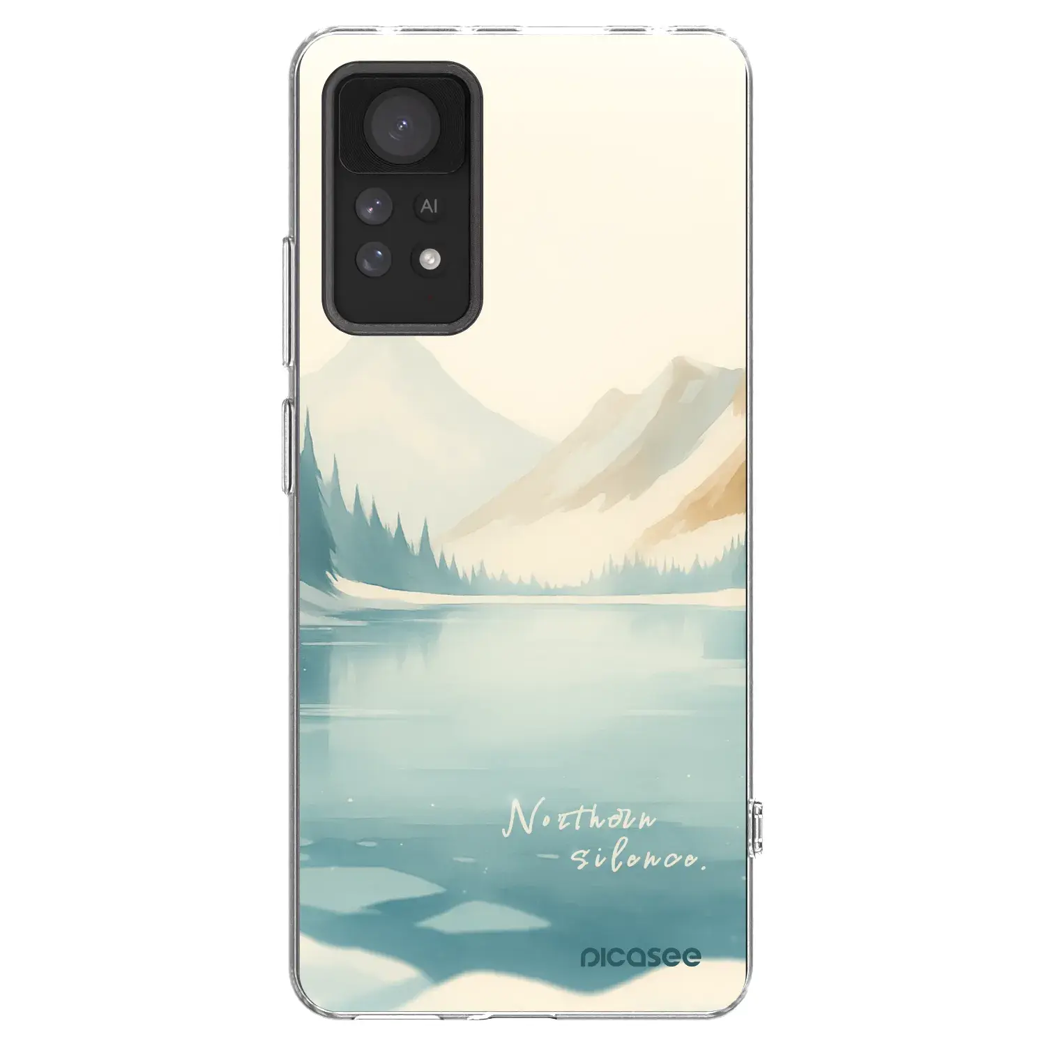 Silikonový průhledný obal pro Xiaomi Redmi Note 11 Pro - NOTHERN SILENCE