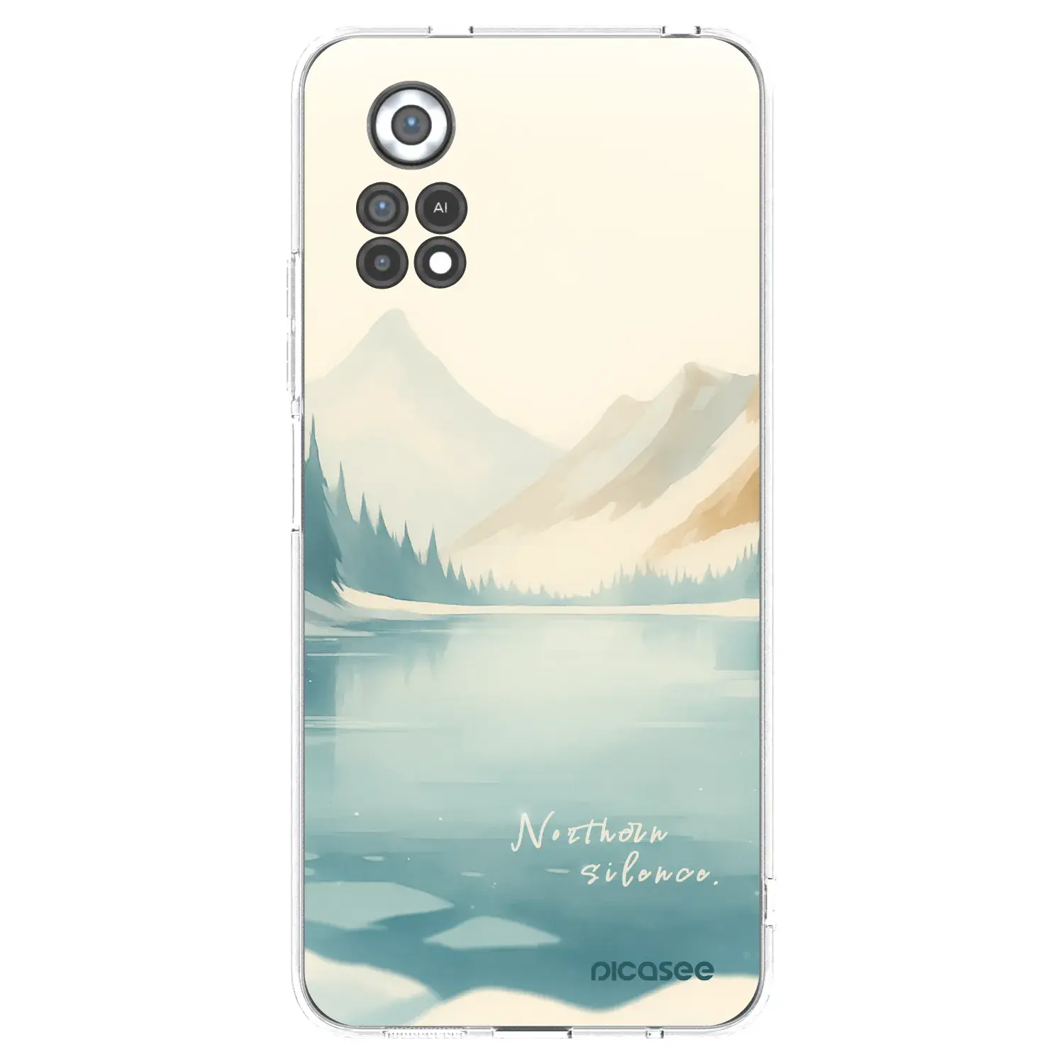 Silikonový průhledný obal pro Xiaomi Poco X4 Pro 5G - NOTHERN SILENCE