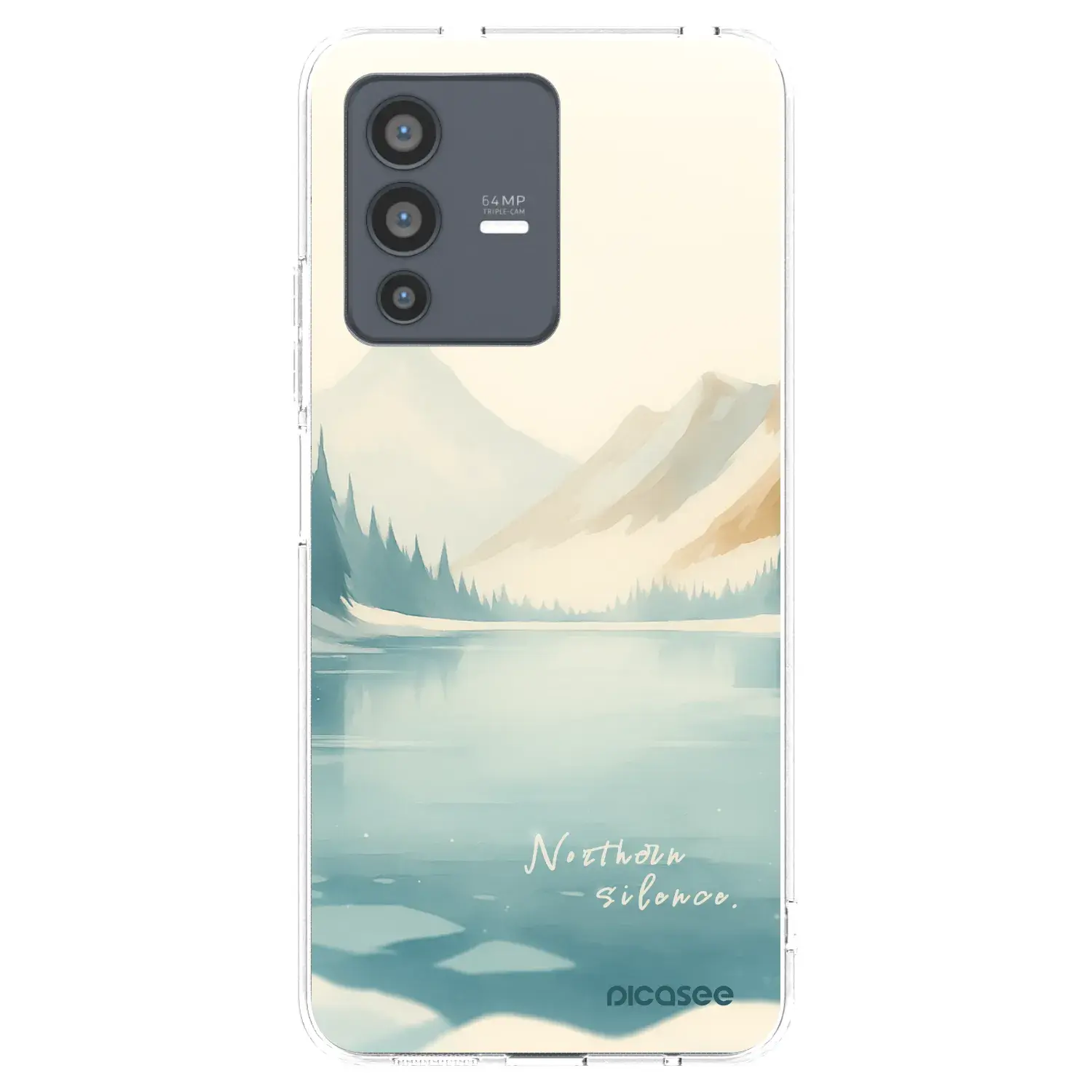 Silikonový průhledný obal pro Vivo V23 5G - NOTHERN SILENCE