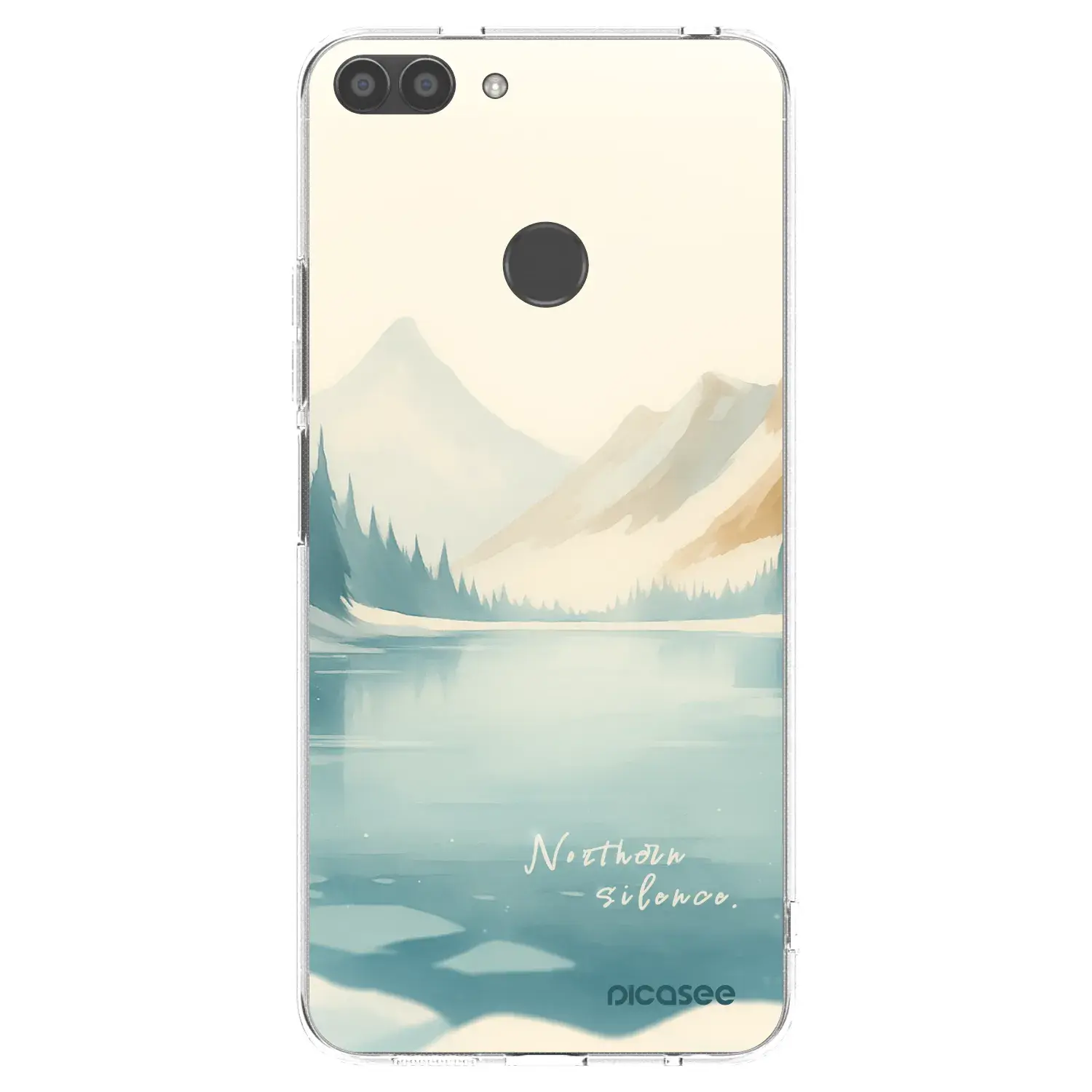 Silikonový průhledný obal pro Huawei P Smart - NOTHERN SILENCE