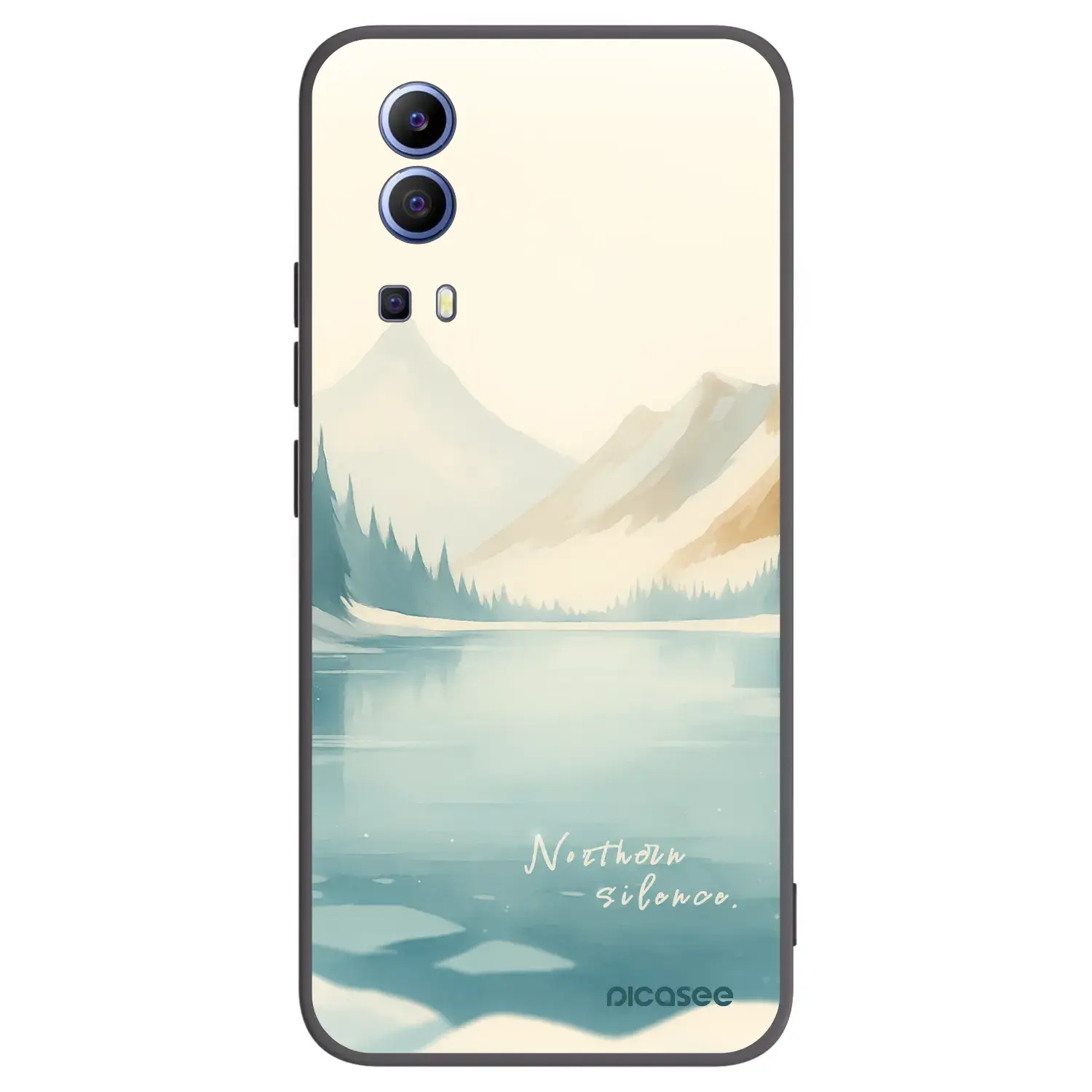 Silikonový černý obal pro Vivo Y52 5G - NOTHERN SILENCE