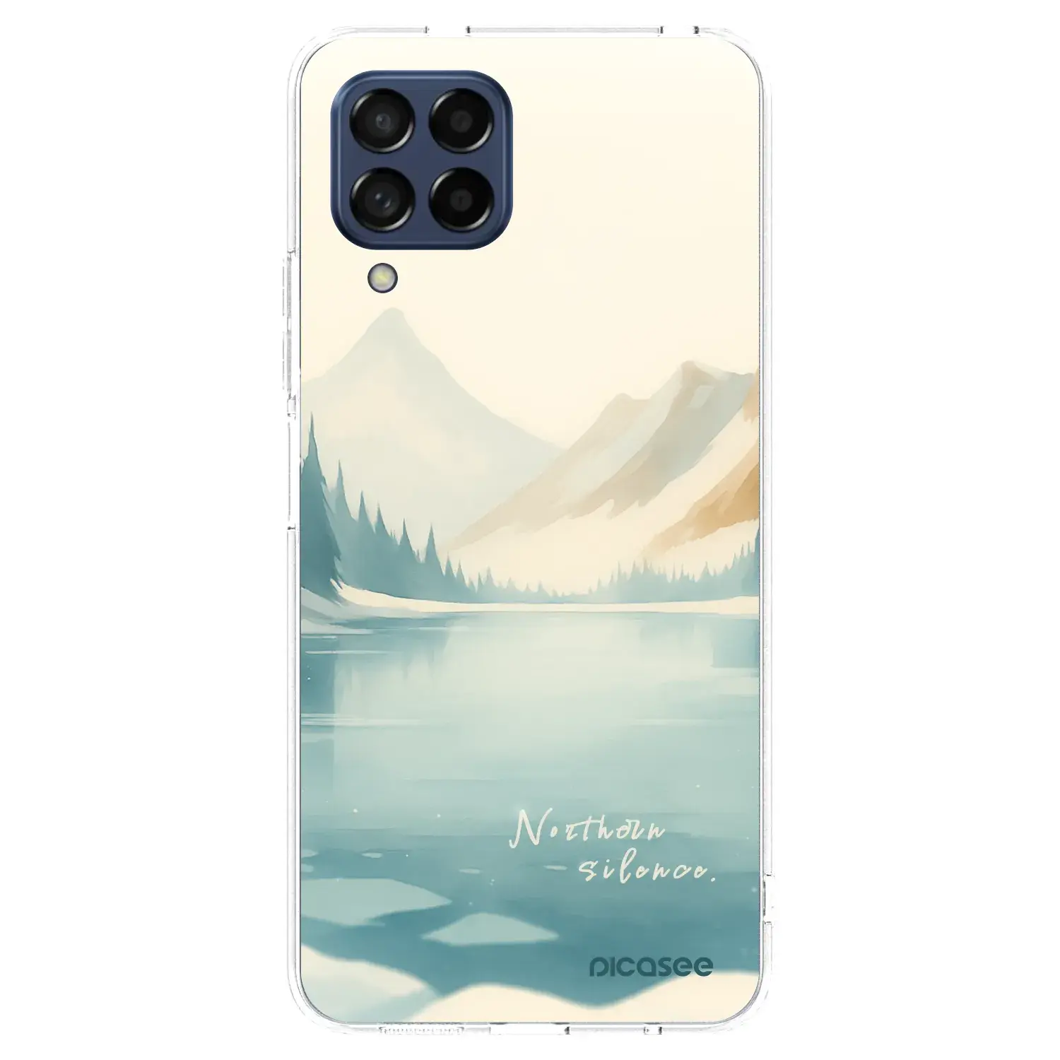 Silikonový průhledný obal pro Samsung Galaxy M53 5G - NOTHERN SILENCE