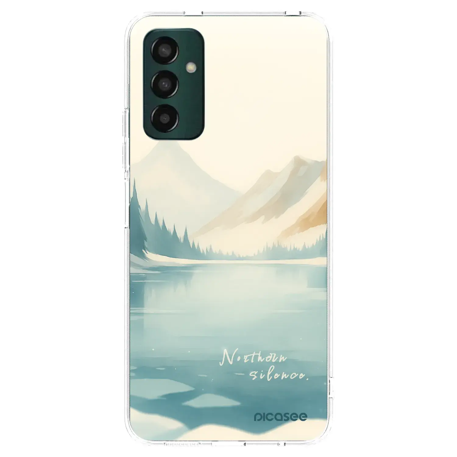 Silikonový průhledný obal pro Samsung Galaxy M13 M135F - NOTHERN SILENCE