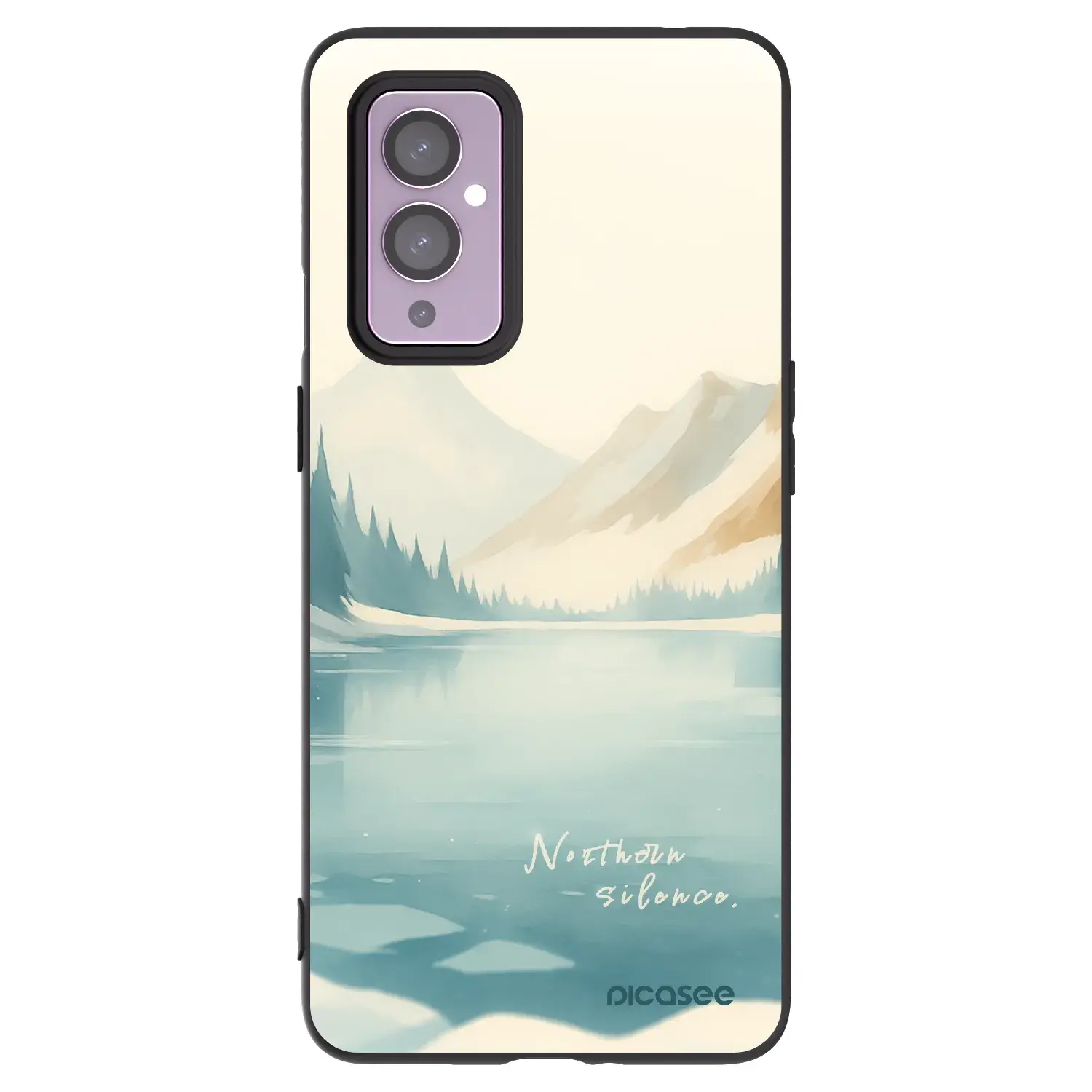 Silikonový černý obal pro OnePlus 9 - NOTHERN SILENCE