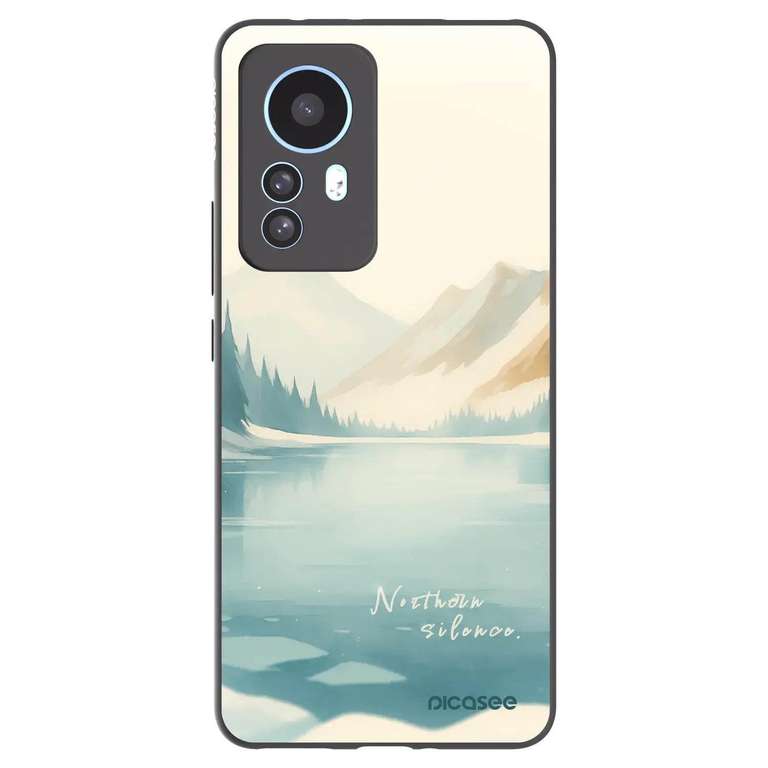Silikonový černý obal pro Xiaomi 12T Pro - NOTHERN SILENCE