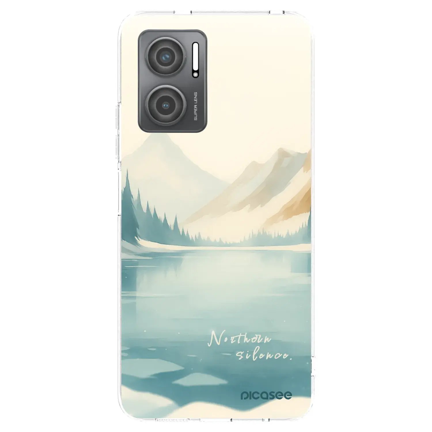 Silikonový průhledný obal pro Xiaomi Redmi 10 5G - NOTHERN SILENCE
