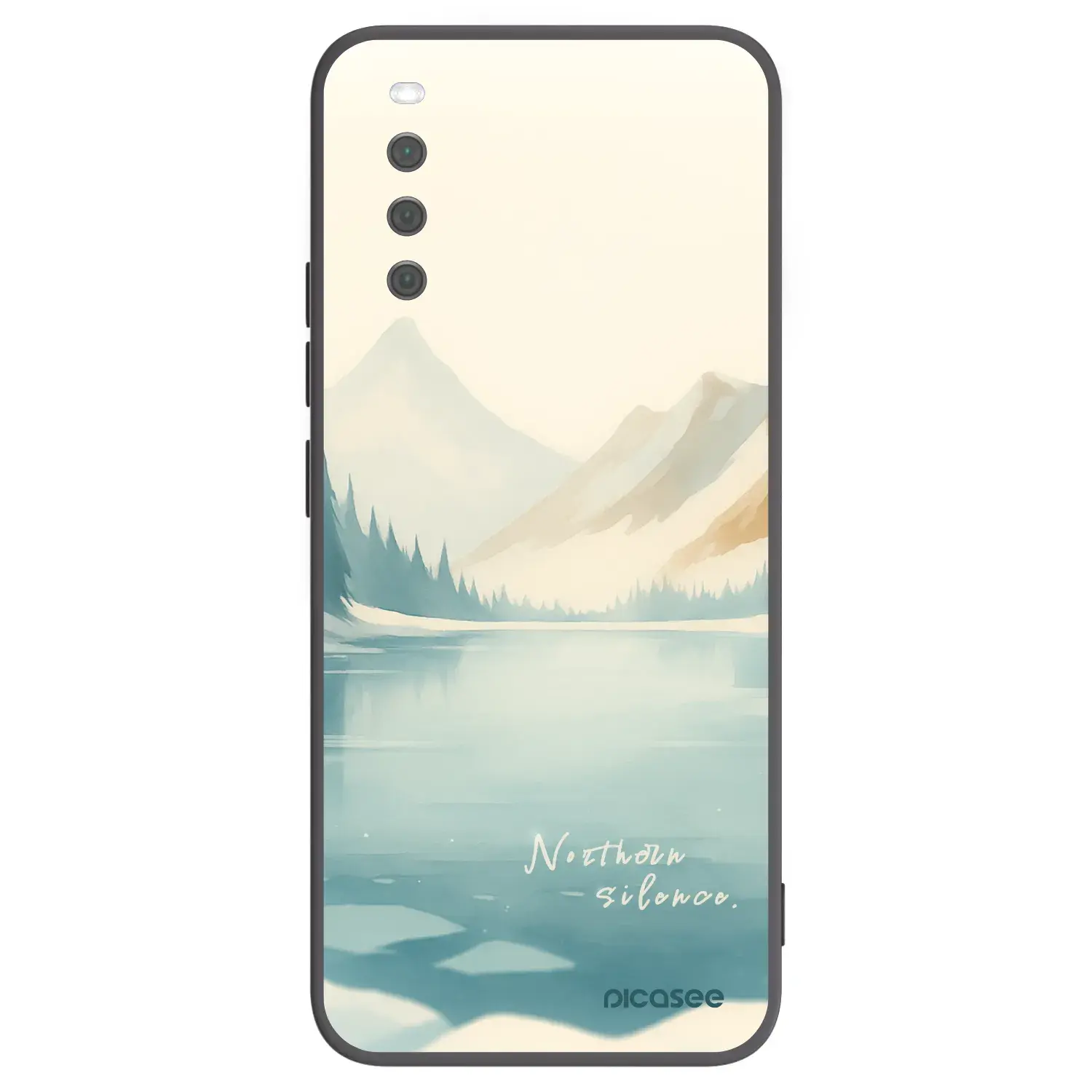 Silikonový černý obal pro Sony Xperia 10 III - NOTHERN SILENCE