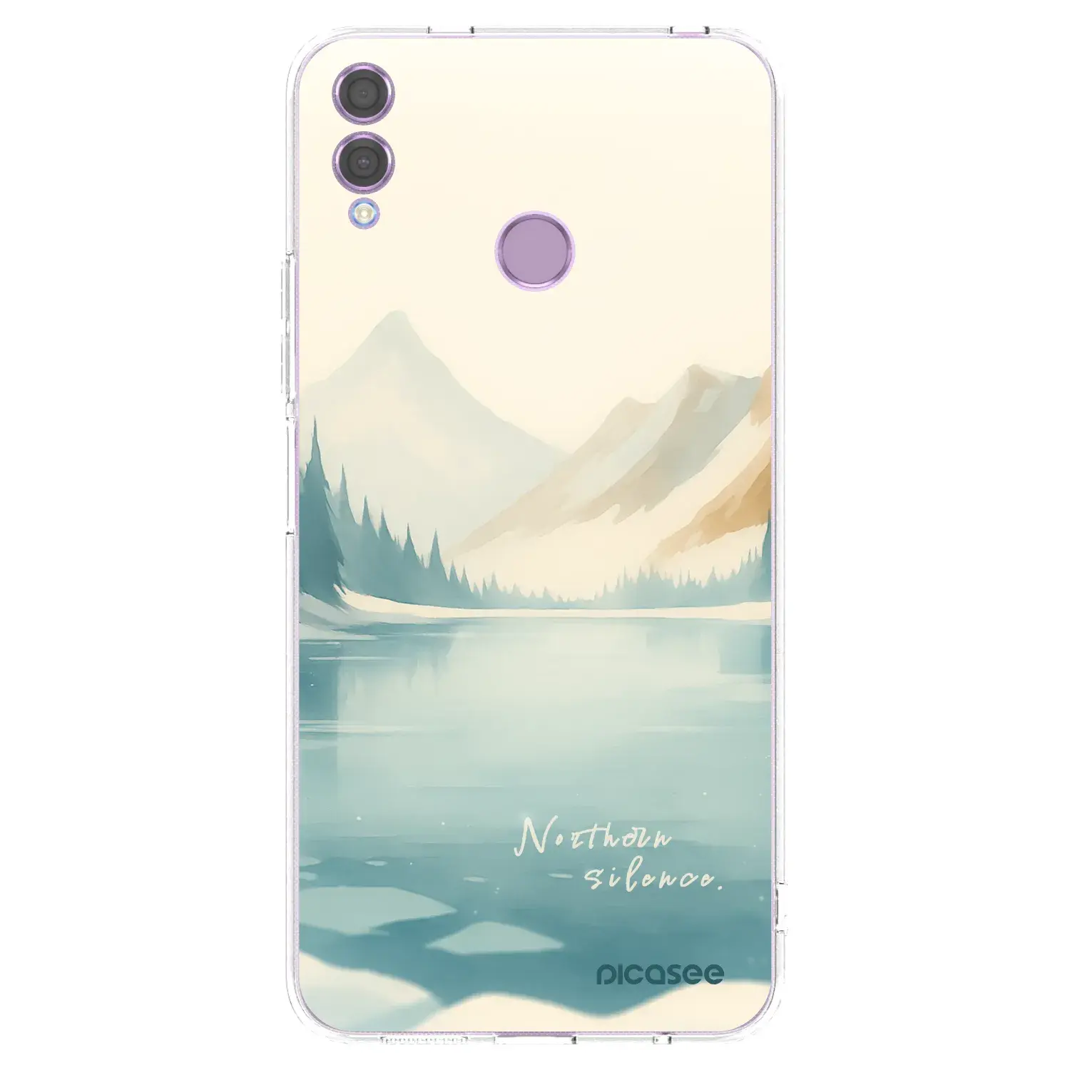 Silikonový průhledný obal pro Honor 8X - NOTHERN SILENCE