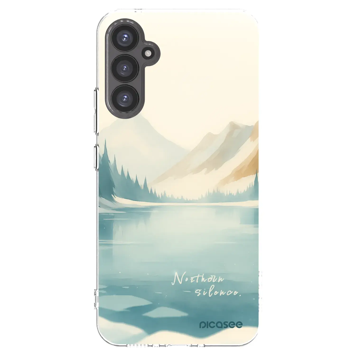 Silikonový průhledný obal pro Samsung Galaxy A34 5G A346B - NOTHERN SILENCE