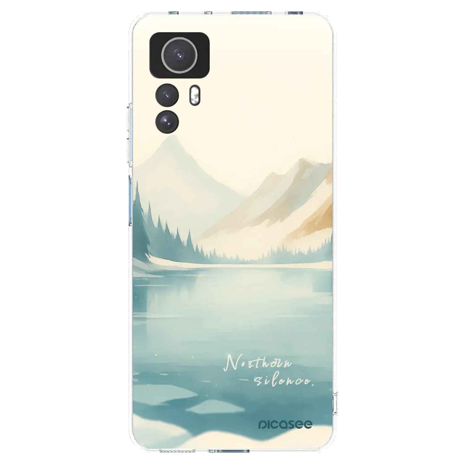 Silikonový průhledný obal pro Xiaomi Redmi Note 12S - NOTHERN SILENCE