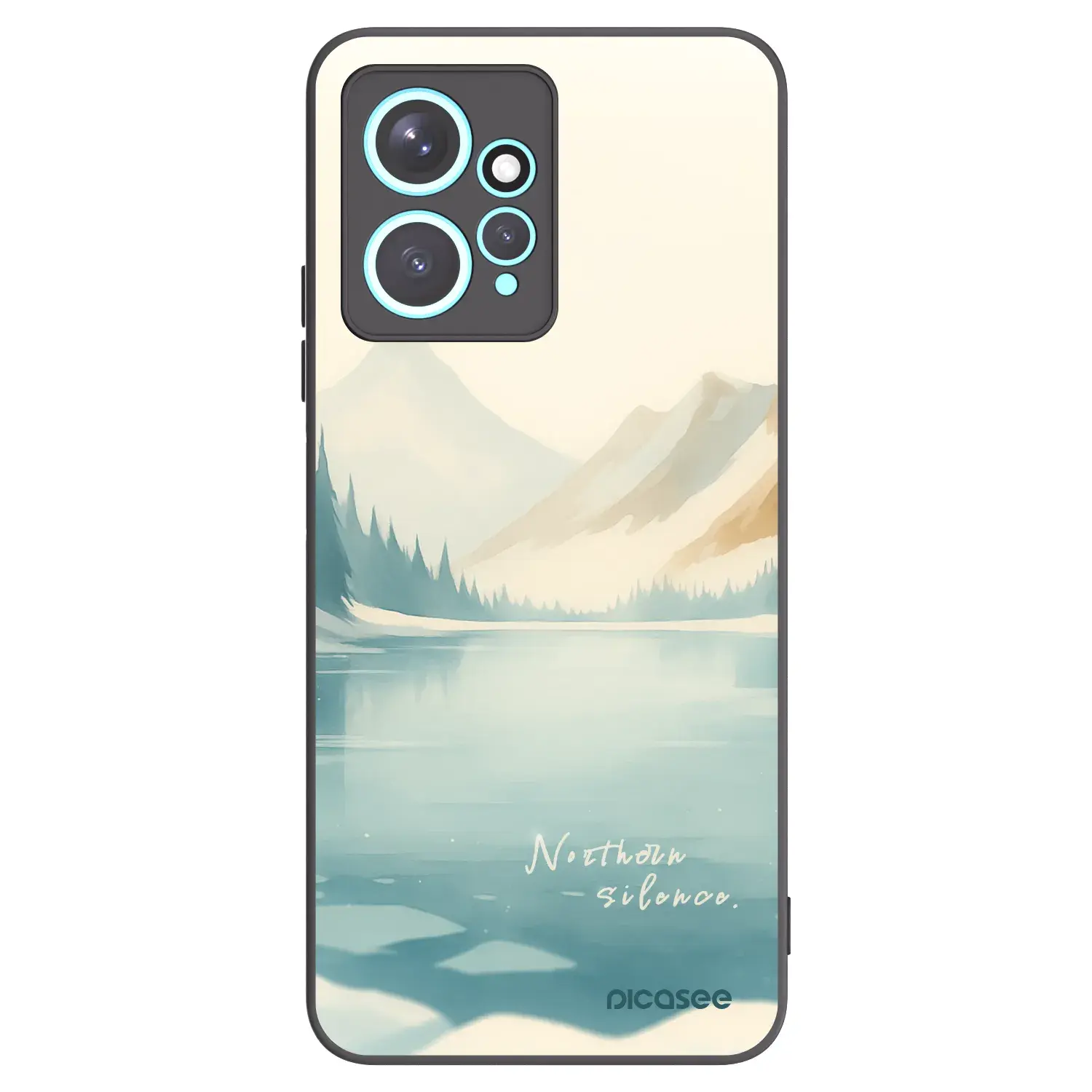 Silikonový černý obal pro Xiaomi Redmi Note 12 4G - NOTHERN SILENCE