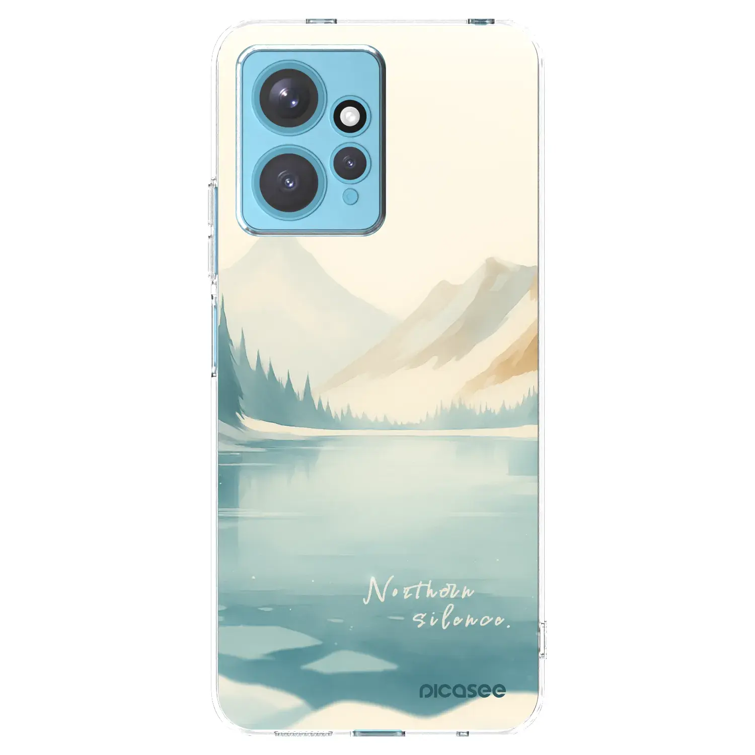 Silikonový průhledný obal pro Xiaomi Redmi Note 12 4G - NOTHERN SILENCE
