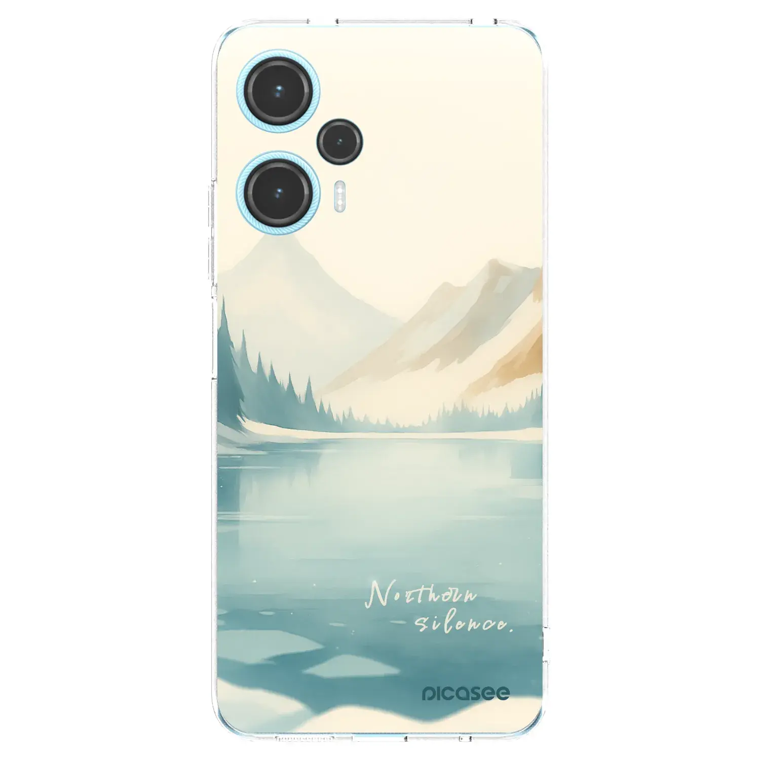 Silikonový průhledný obal pro Xiaomi Poco F5 - NOTHERN SILENCE