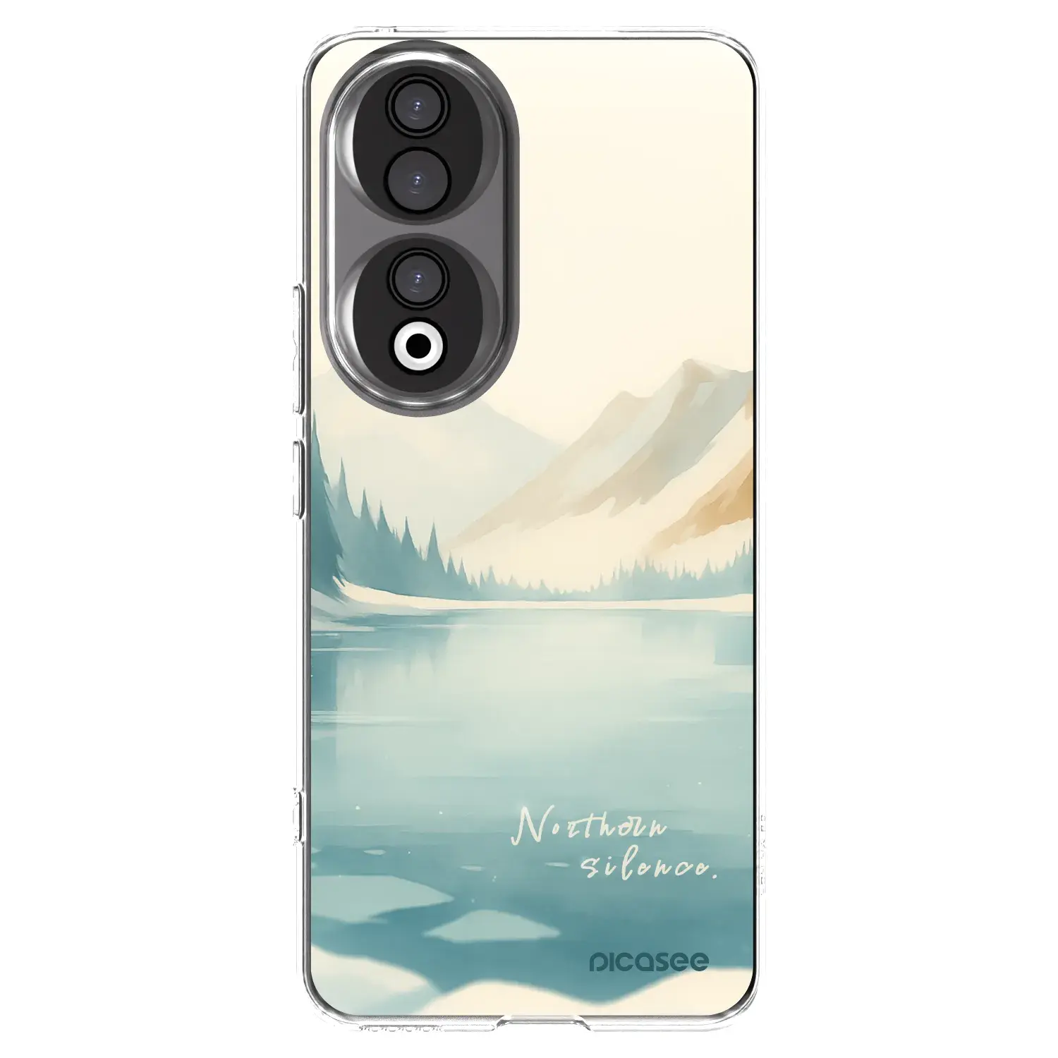 Silikonový průhledný obal pro Honor 90 5G - NOTHERN SILENCE