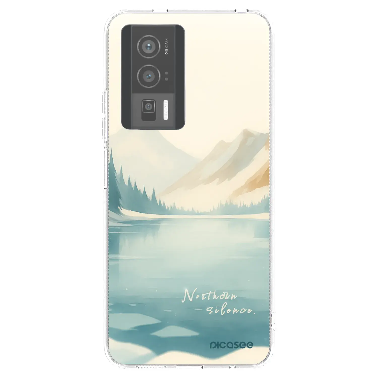 Silikonový průhledný obal pro Xiaomi Poco F5 Pro 5G - NOTHERN SILENCE